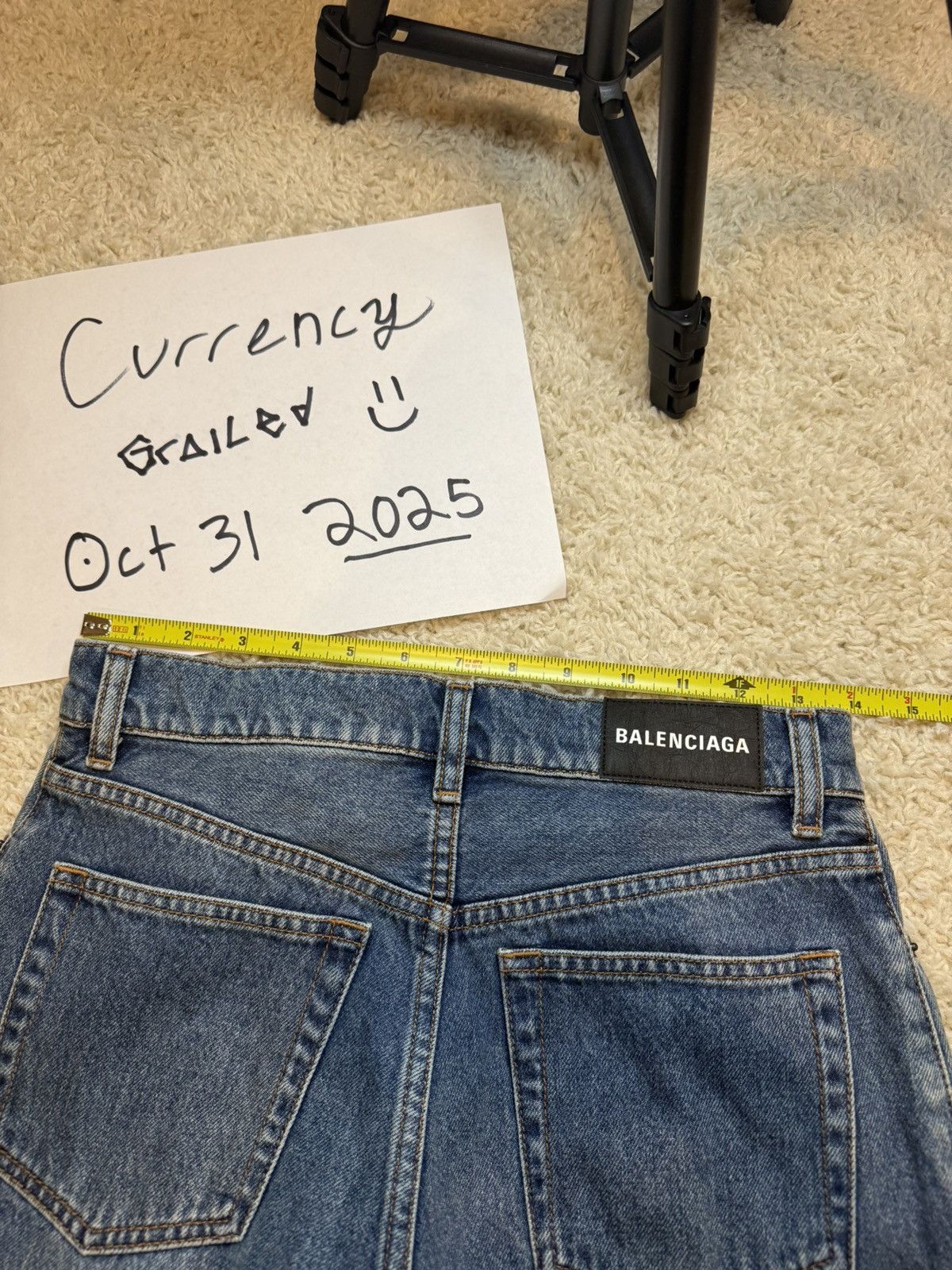 Balenciaga Balenciaga Woman Jean Denim Size 28" / US 6 / IT 42 - 9 Thumbnail
