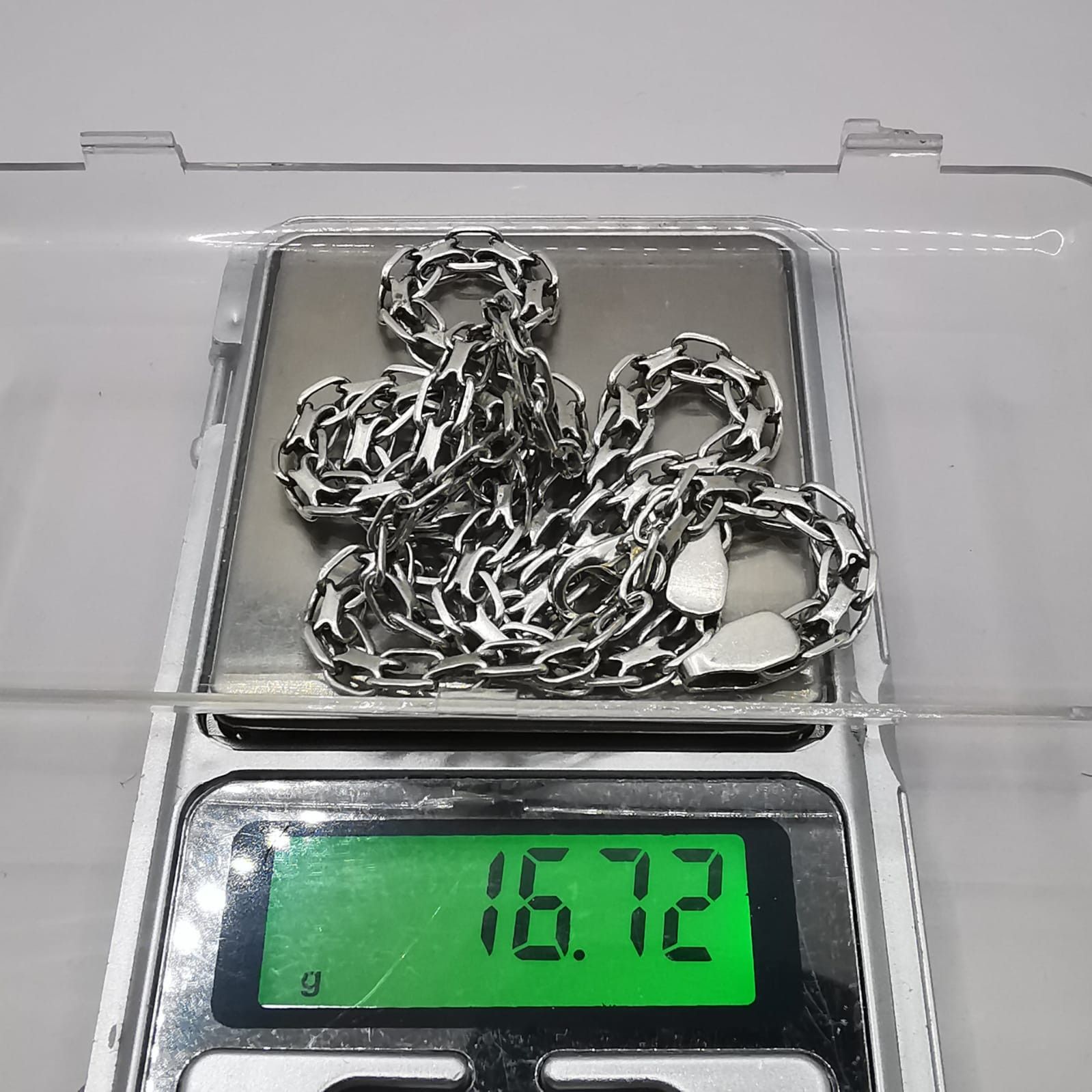 Sterling Silver Vintage Fine Chain, 925 Sterling Silver, Signed 16,72 g Size ONE SIZE - 7 Thumbnail