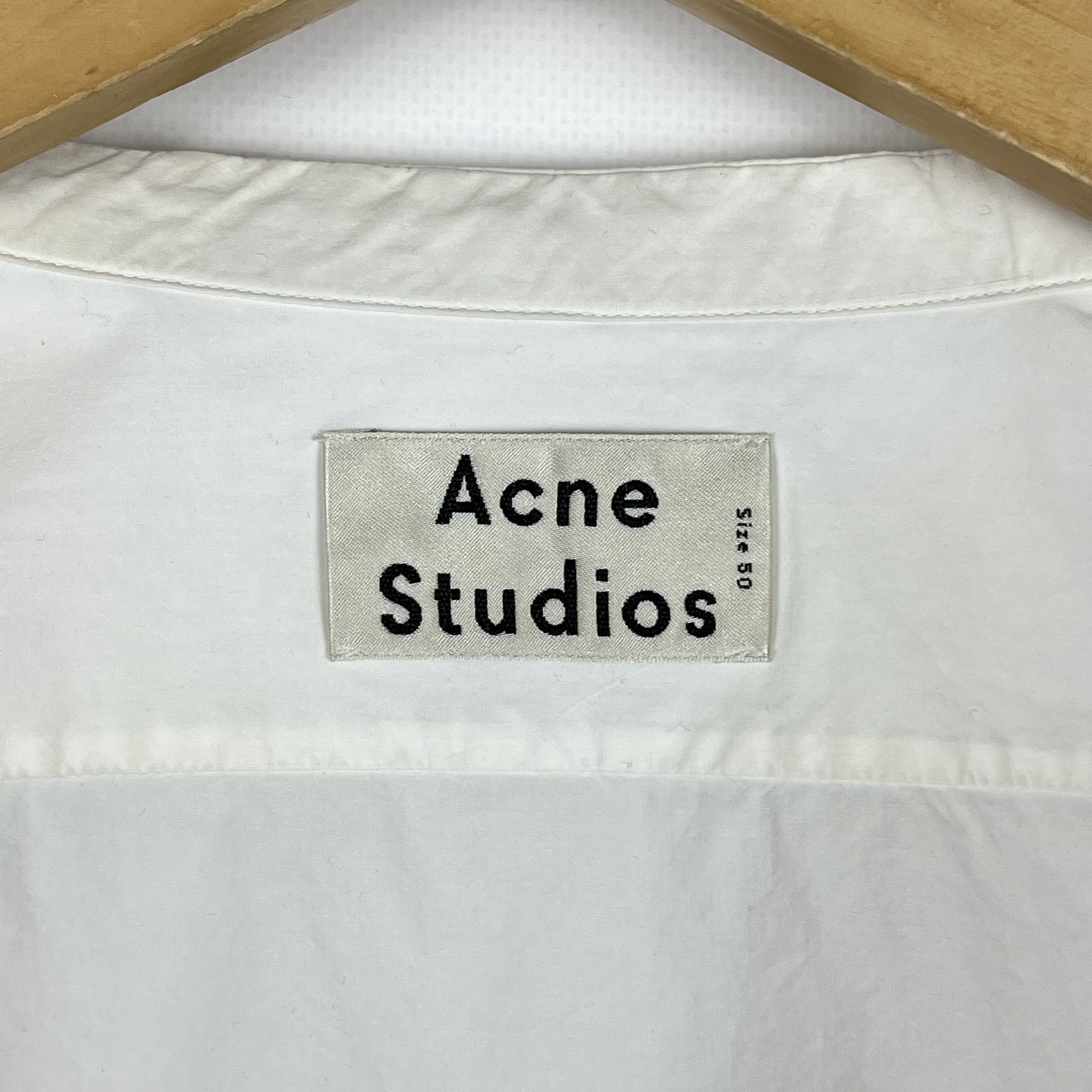 Acne Studios Acne Studios PINE LTCO Short Sleeve Button Up Shirt PSS17 Size US M / EU 48-50 / 2 - 10 Thumbnail