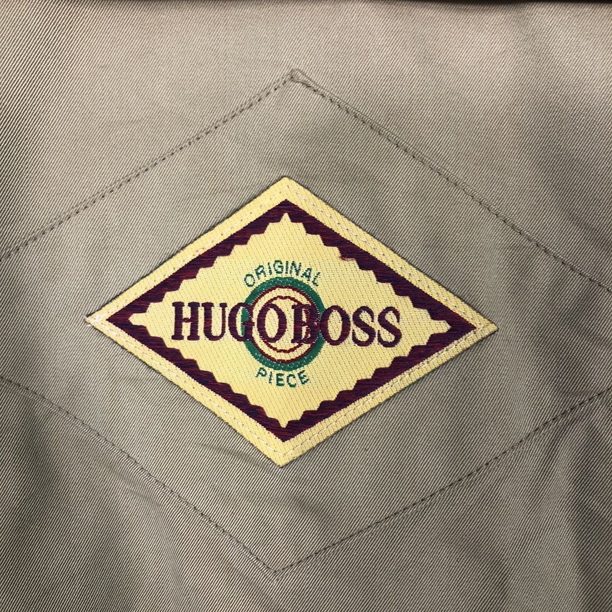Hugo Boss Vintage Hugo Boss Utility Trench — Clean Beige Drape Size US M / EU 48-50 / 2 - 19 Thumbnail