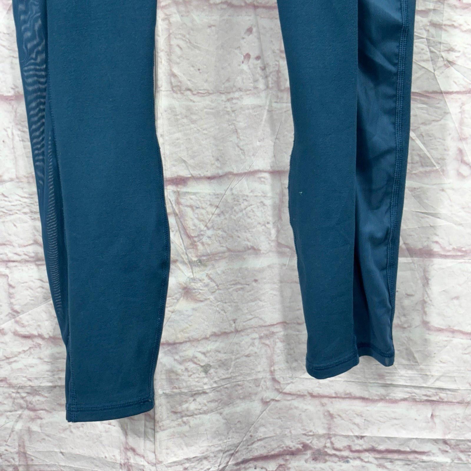 Fabletics Fabletics Small Powerhold Blue Leggings with Side Pockets Size 28" / US 6 / IT 42 - 7 Thumbnail