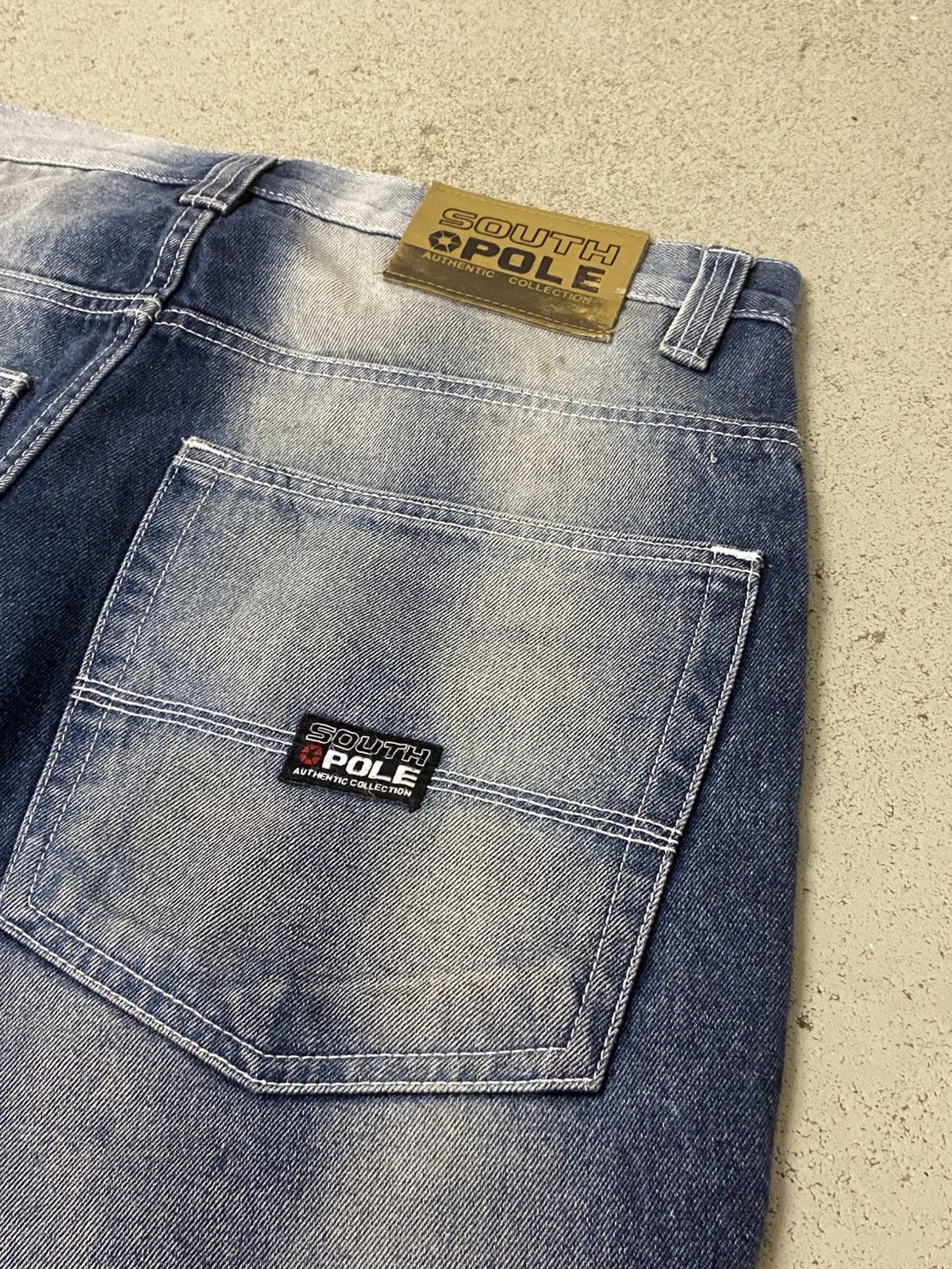 Southpole Southpole Baggy Jorts Vintage Y2K Carpenter Denim Shorts W34 Size US 34 / EU 50 - 3 Thumbnail