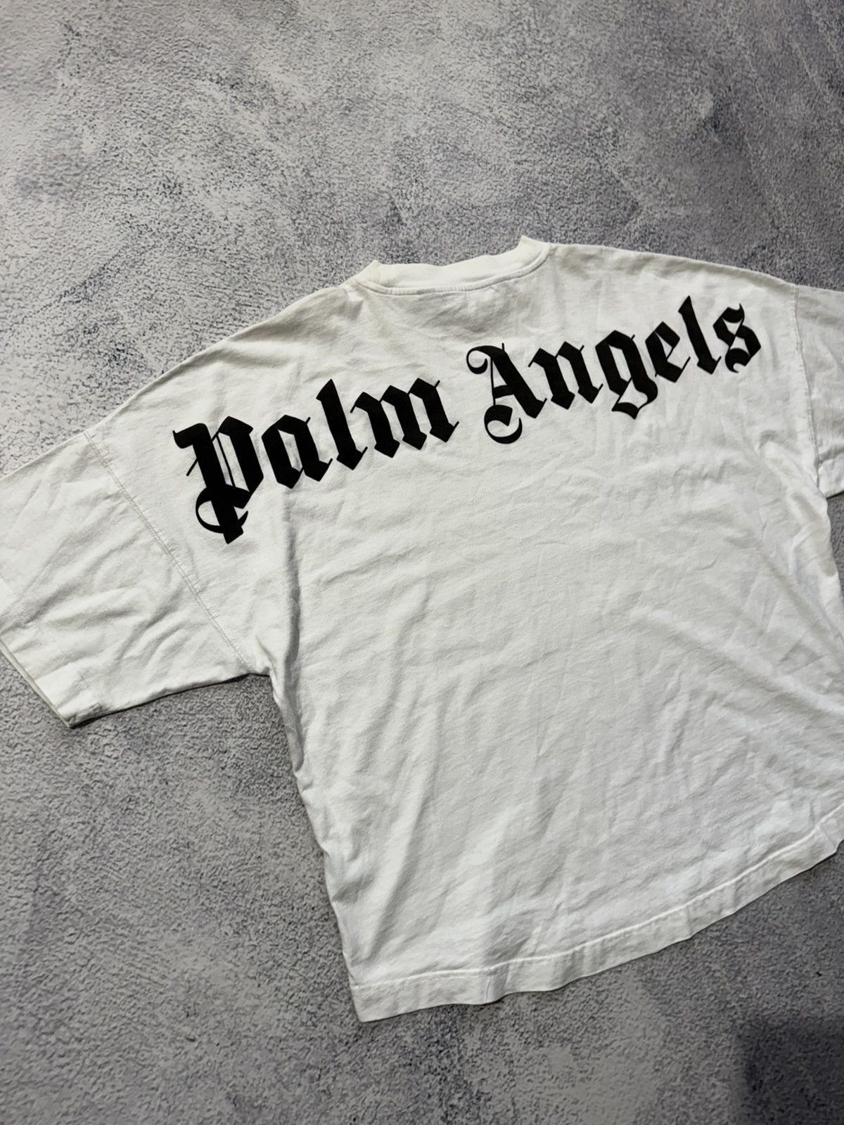 Palm Angels × Vintage Palm Angles t shirt distressed men’s L white oversized Size US L / EU 52-54 / 3 - 3 Thumbnail