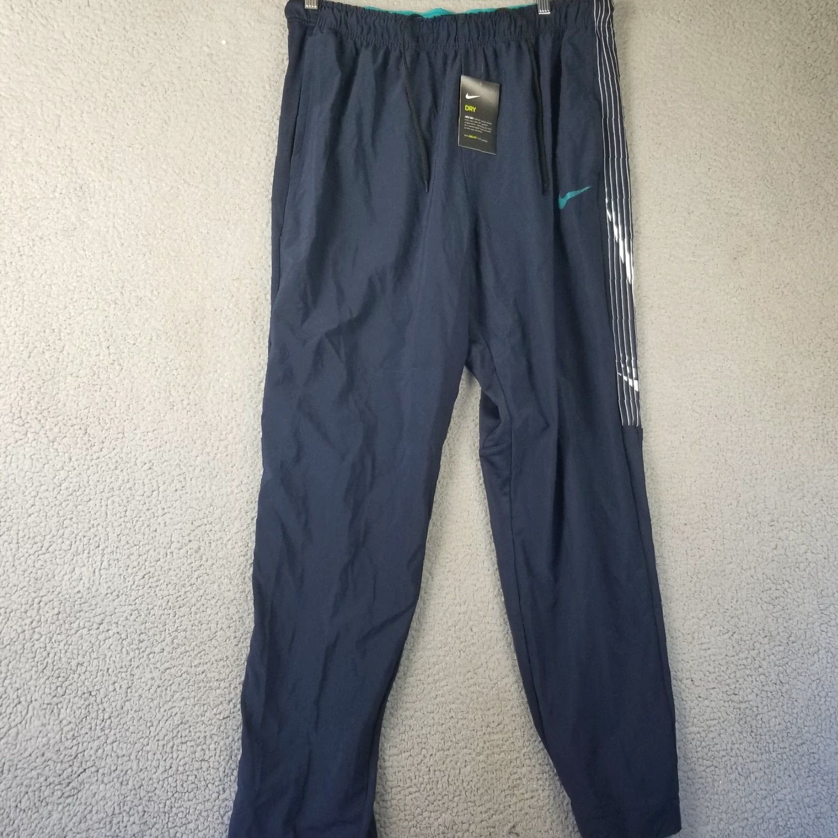 Nike Nike Dry Training Athletic Jogger Pants Mens XXL Blue Athletic Nike Dry Jogger Pants 2XL Blue Sportswear Jogger Size US 39 - 2 Thumbnail