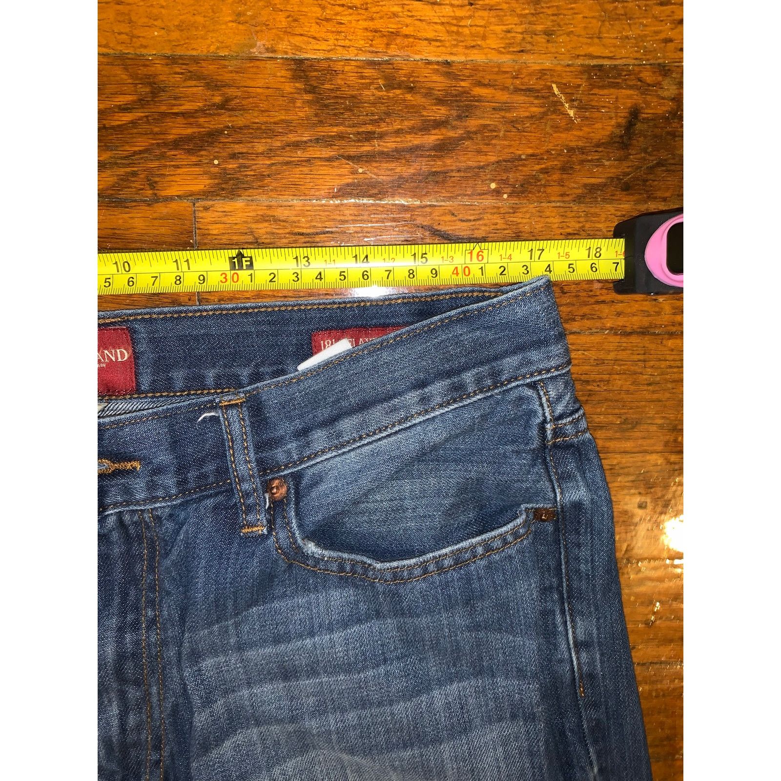 Lucky Brand Lucky Brand 181 Relaxed Straight Jeans Men 36x34 Medium Wash Size US 36 / EU 52 - 9 Thumbnail