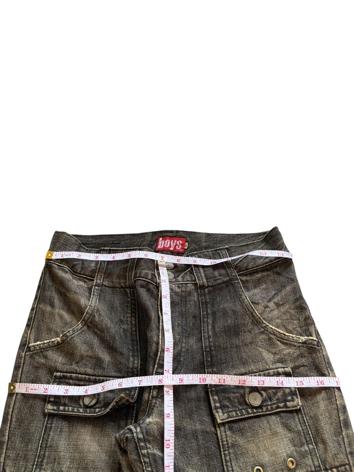 Japanese Brand Vintage Japanese Brand Bush Pants Distressed Rusty Jeans Size US 28 / EU 44 - 13 Thumbnail