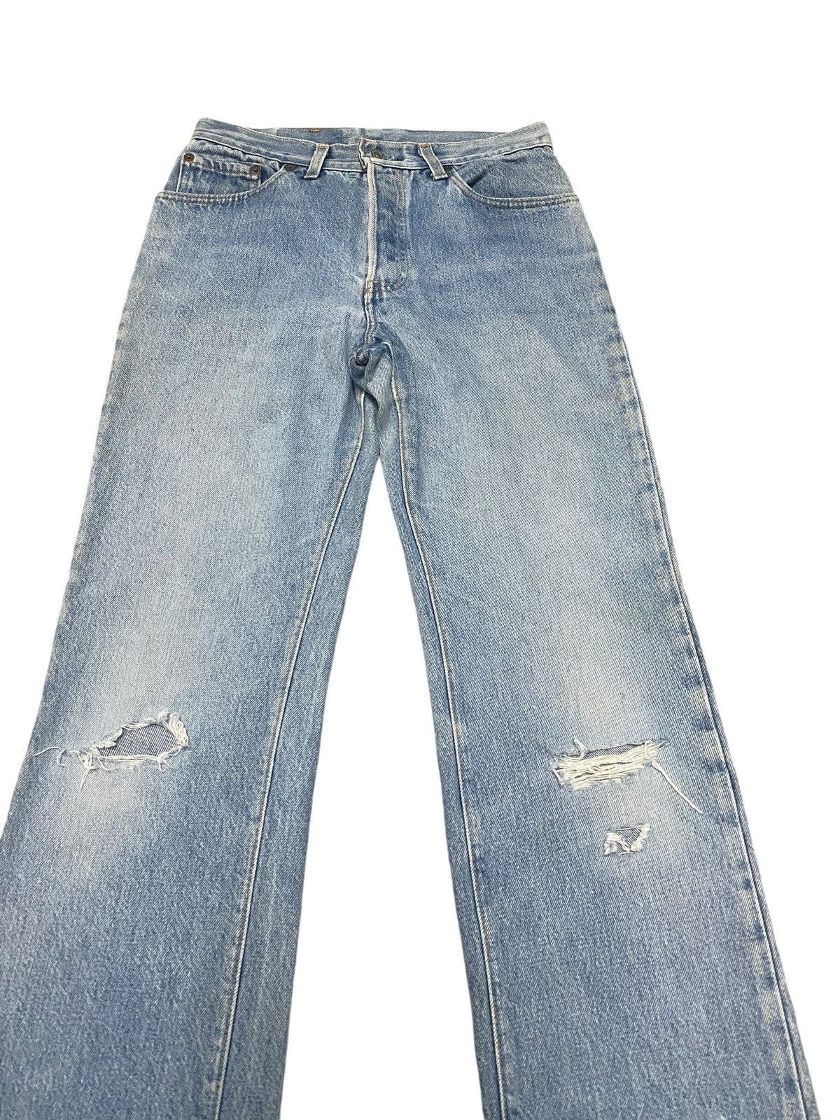 Levi's Vintage Levis 501 faded jeans Size US 29 - 4 Thumbnail