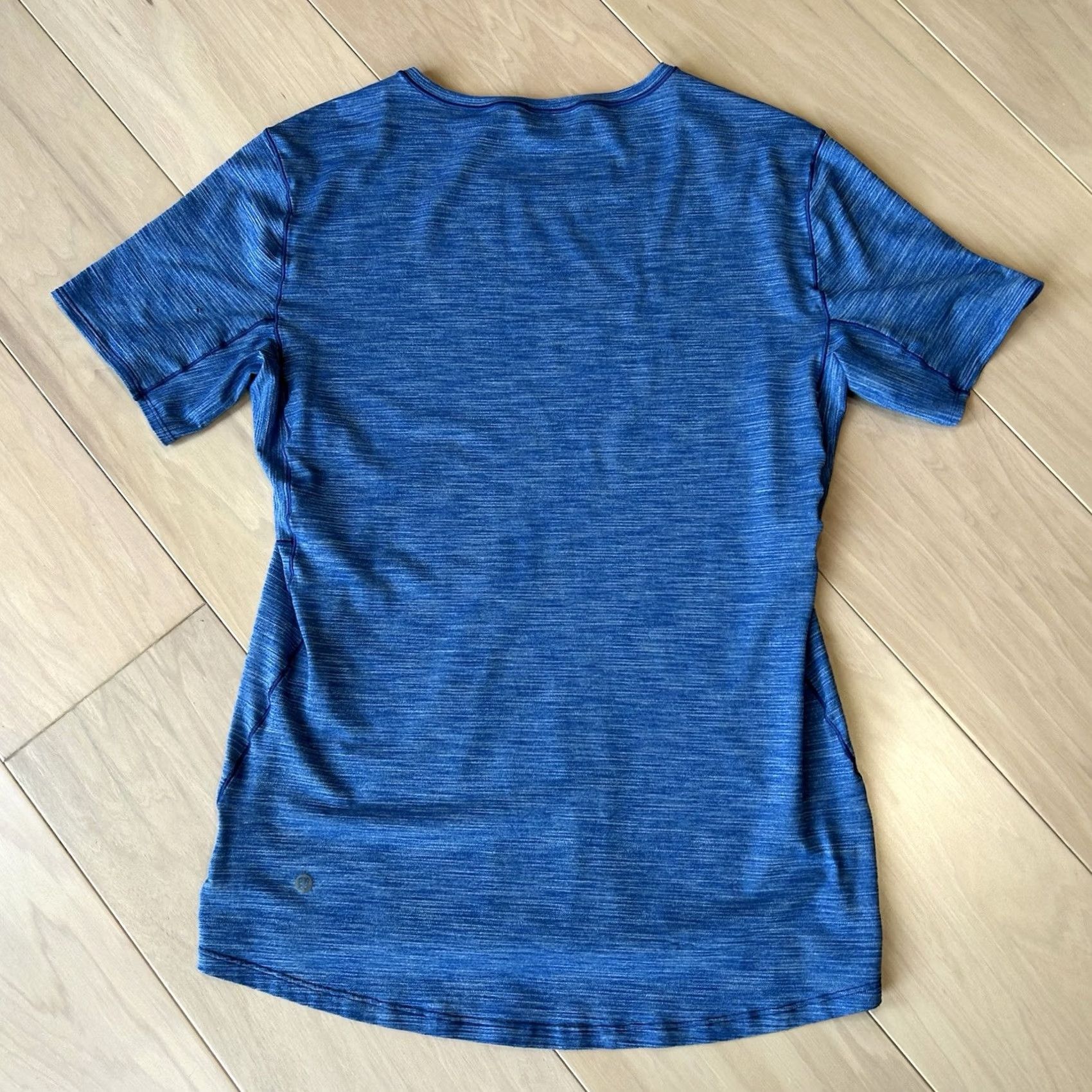 Lululemon Lululemon Performance Blue Crew Shirt Short Sleeve Men's Medium Size US M / EU 48-50 / 2 - 2 Thumbnail