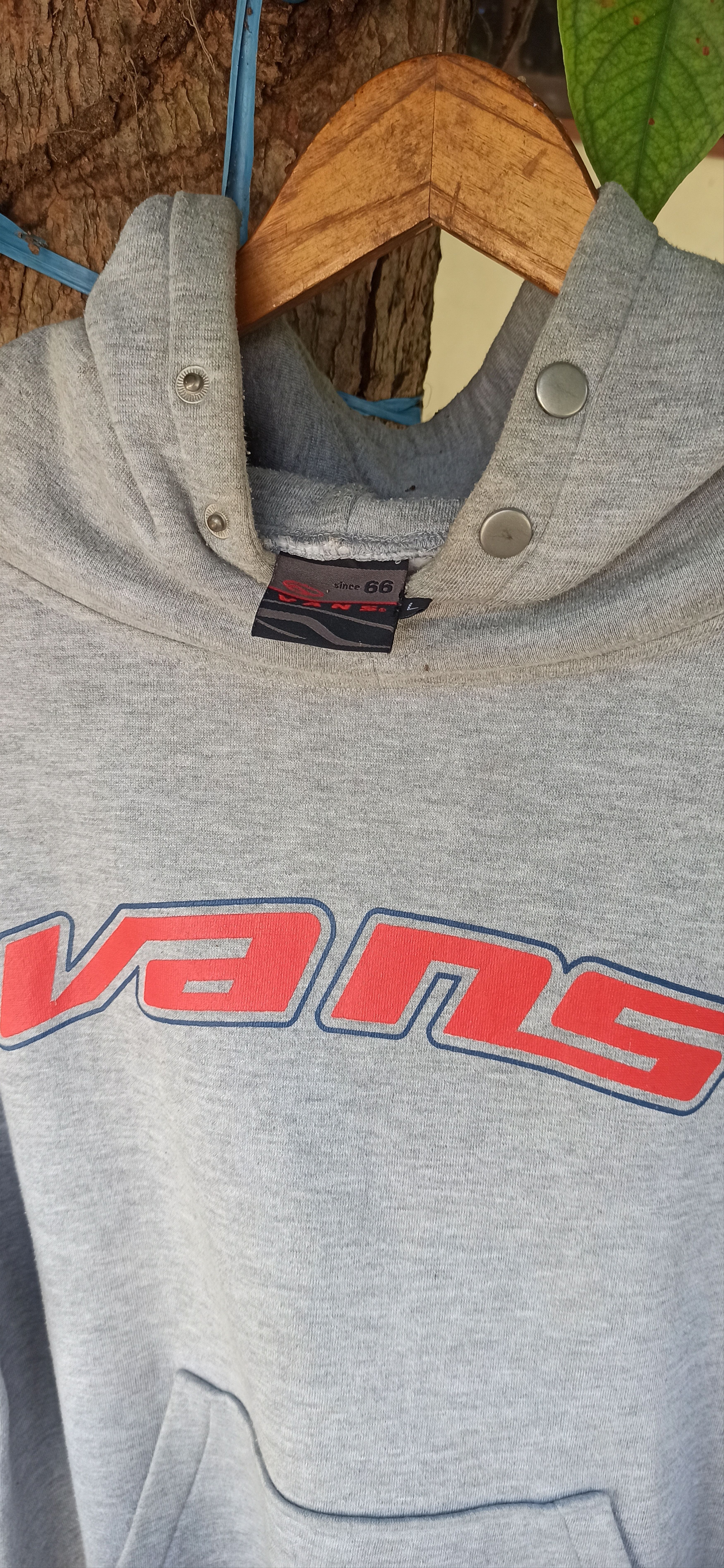 Vans × Vintage 🔥Rare VANS Big Logo Pullover Hoodies Size US L / EU 52-54 / 3 - 8 Thumbnail