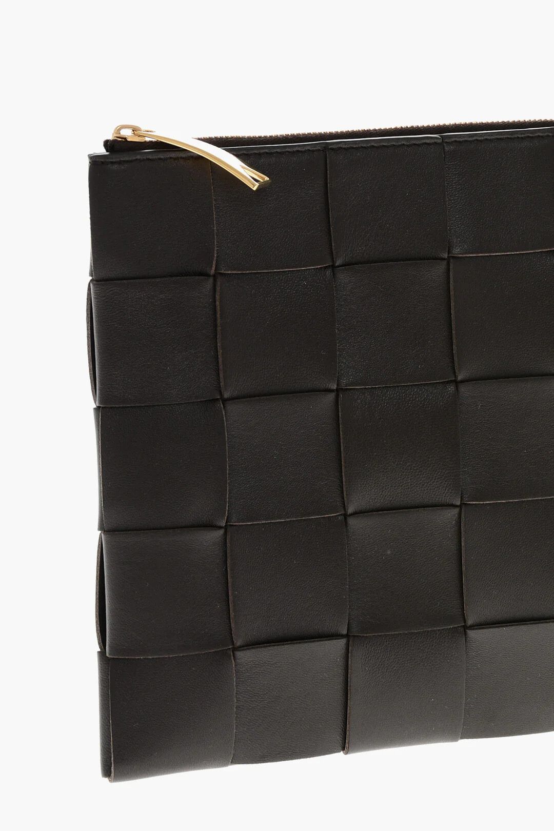 Bottega Veneta og1mm0426 Size: OS / Leather Clutch in Brown Size ONE SIZE - 3 Thumbnail