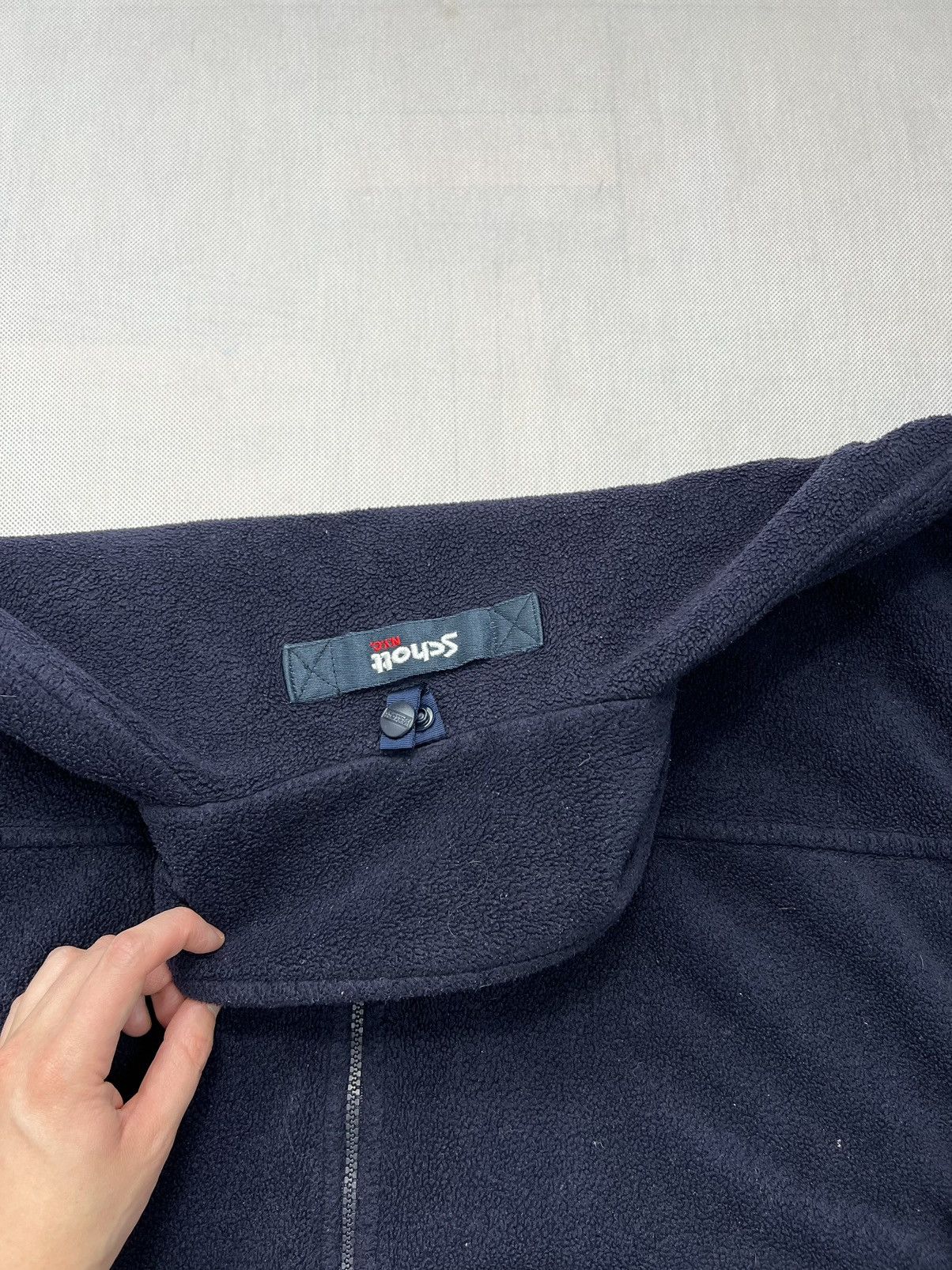 Schott × Vintage Baggy Fleece Jacket Schott vintage 90’s zipped warm winter Size US XL / EU 56 / 4 - 5 Thumbnail