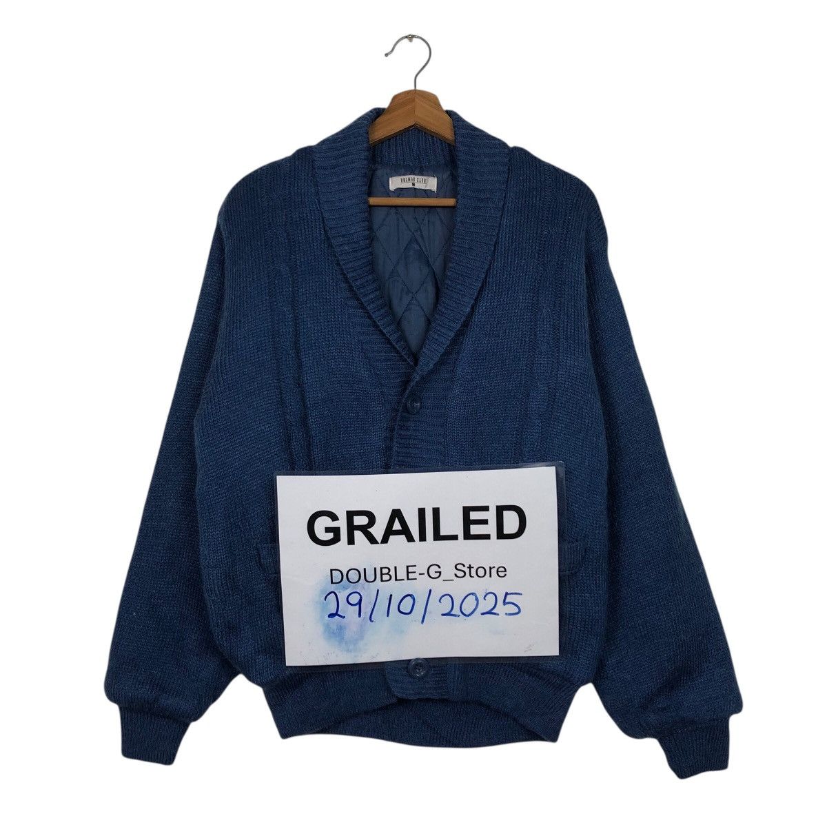 Japanese Brand Vintage Wool Cardigan Bomber Jacket Dolman Club Issey Miyake Size US M / EU 48-50 / 2 - 1 Thumbnail