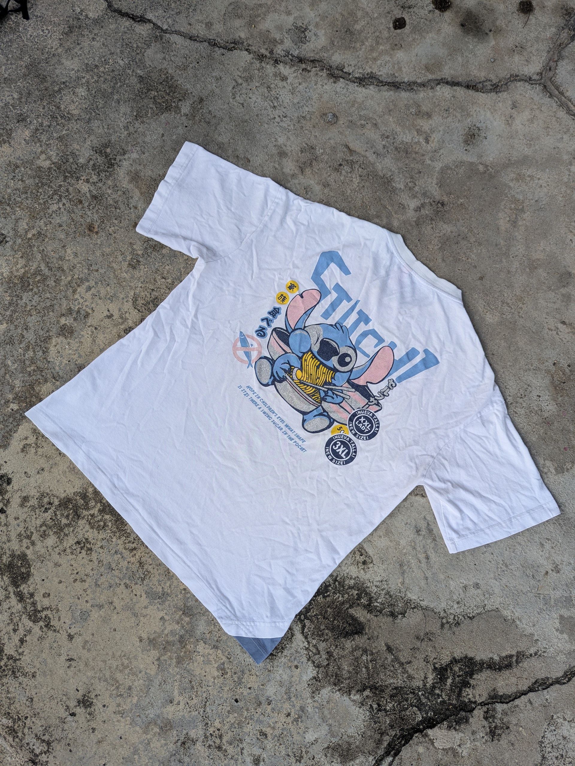 Cartoon Network × Japanese Brand Lilo And Stitch Cartoon T Shirt Size US M / EU 48-50 / 2 - 2 Thumbnail