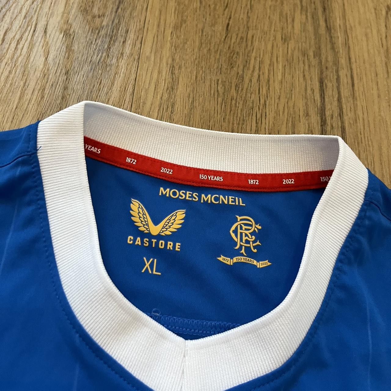 Castore Rangers 2022-23 Home shirt #RangersFC football Shirt Castore Size US XL / EU 56 / 4 - 4 Thumbnail