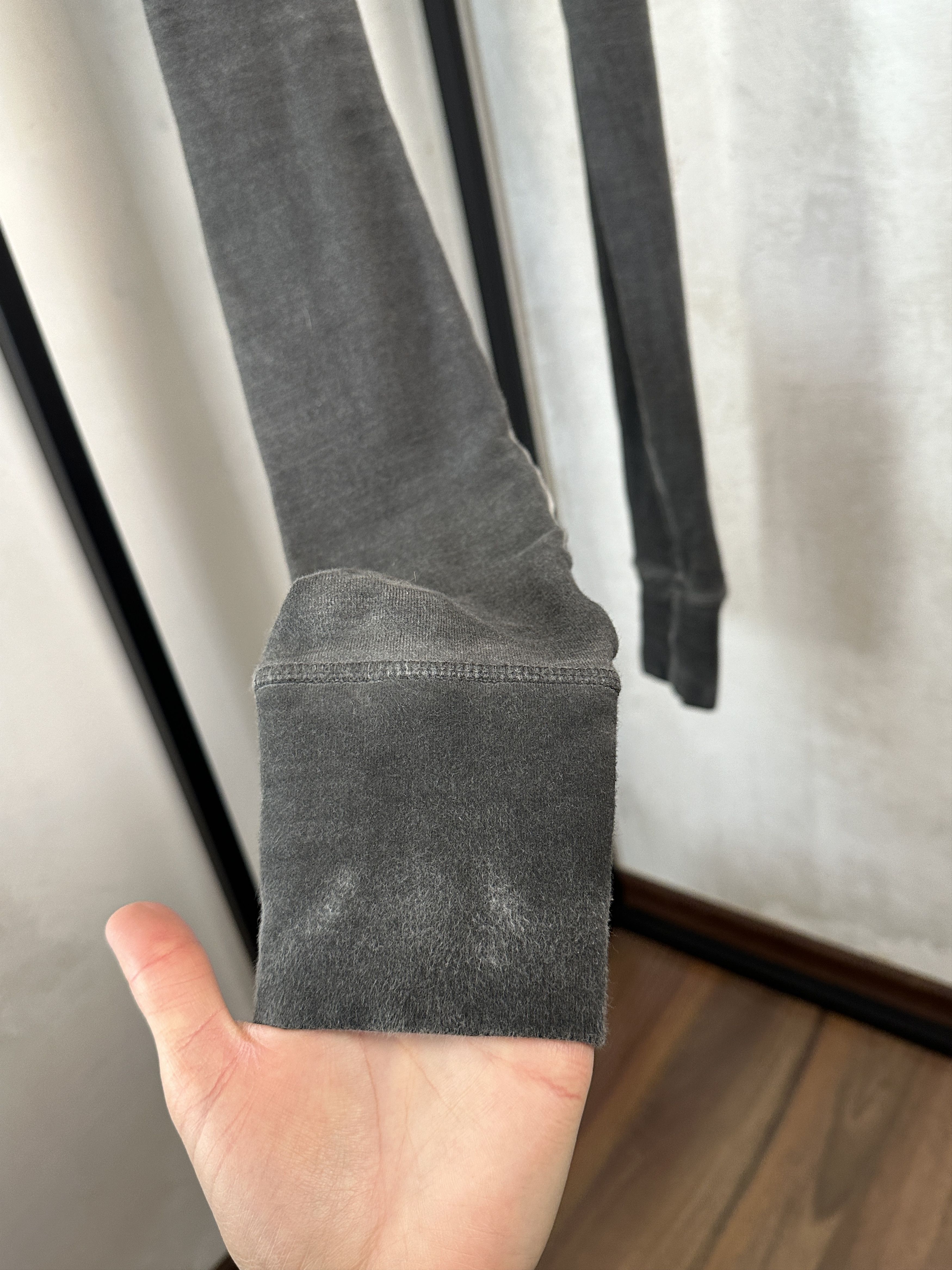 Boris Bidjan Saberi Boris Bidjan LongJohn1 Grey Gum Dyed Size US 28 / EU 44 - 7 Thumbnail