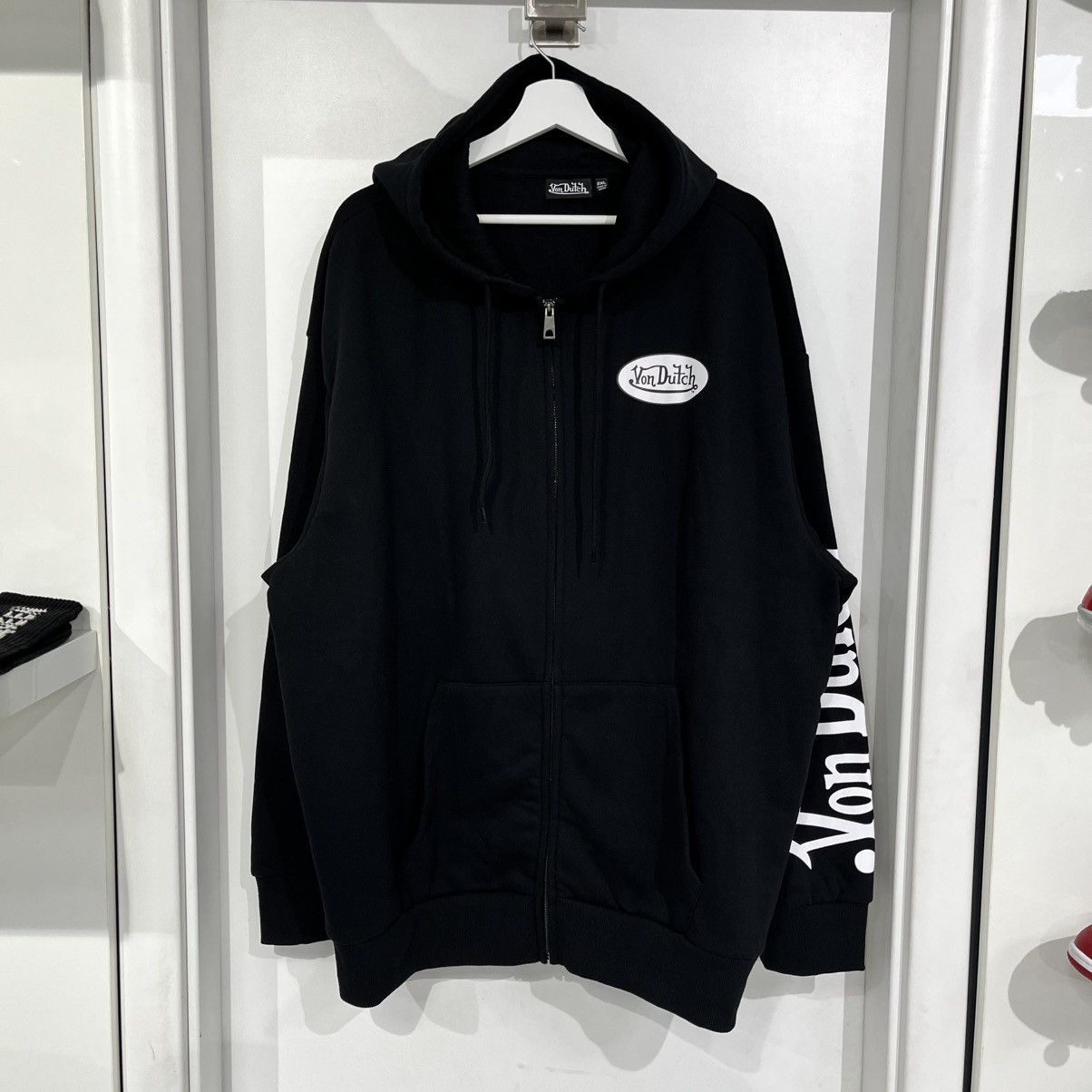 Von Dutch Von Dutch Zip Hoodie Black Size US XXL / EU 58 / 5 - 1 Thumbnail
