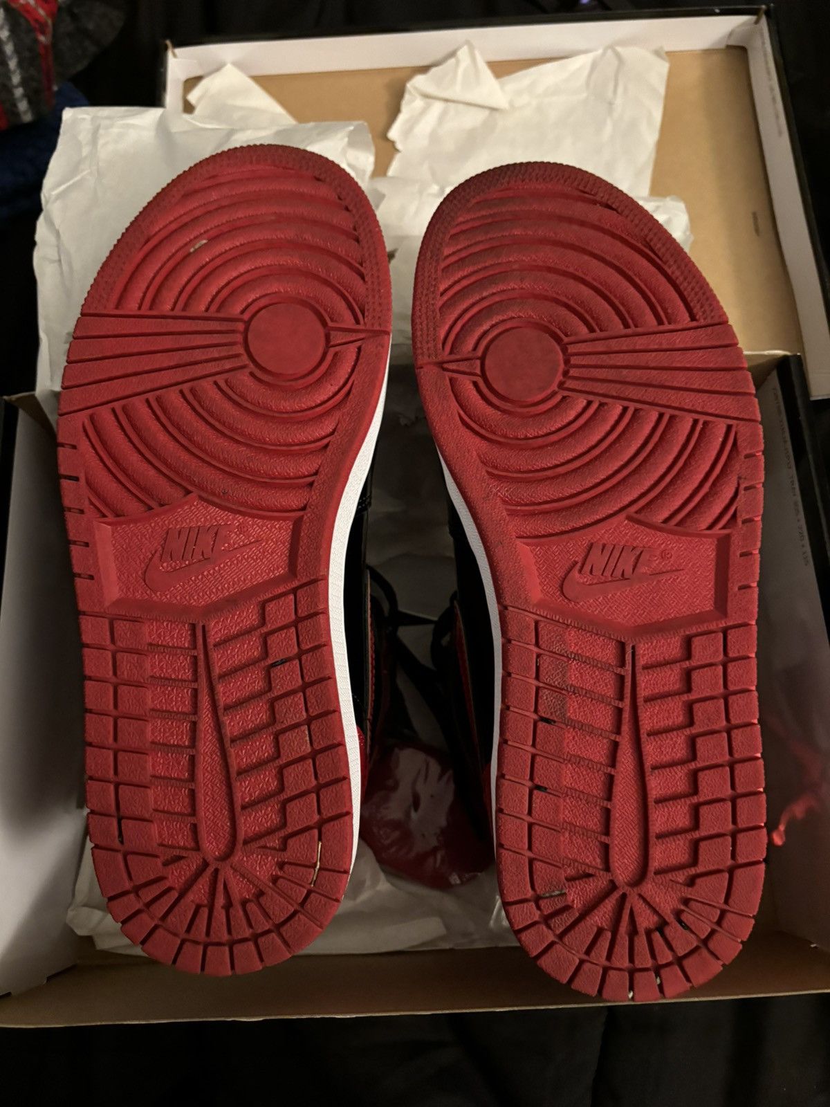 Patent Bred Jordan 1