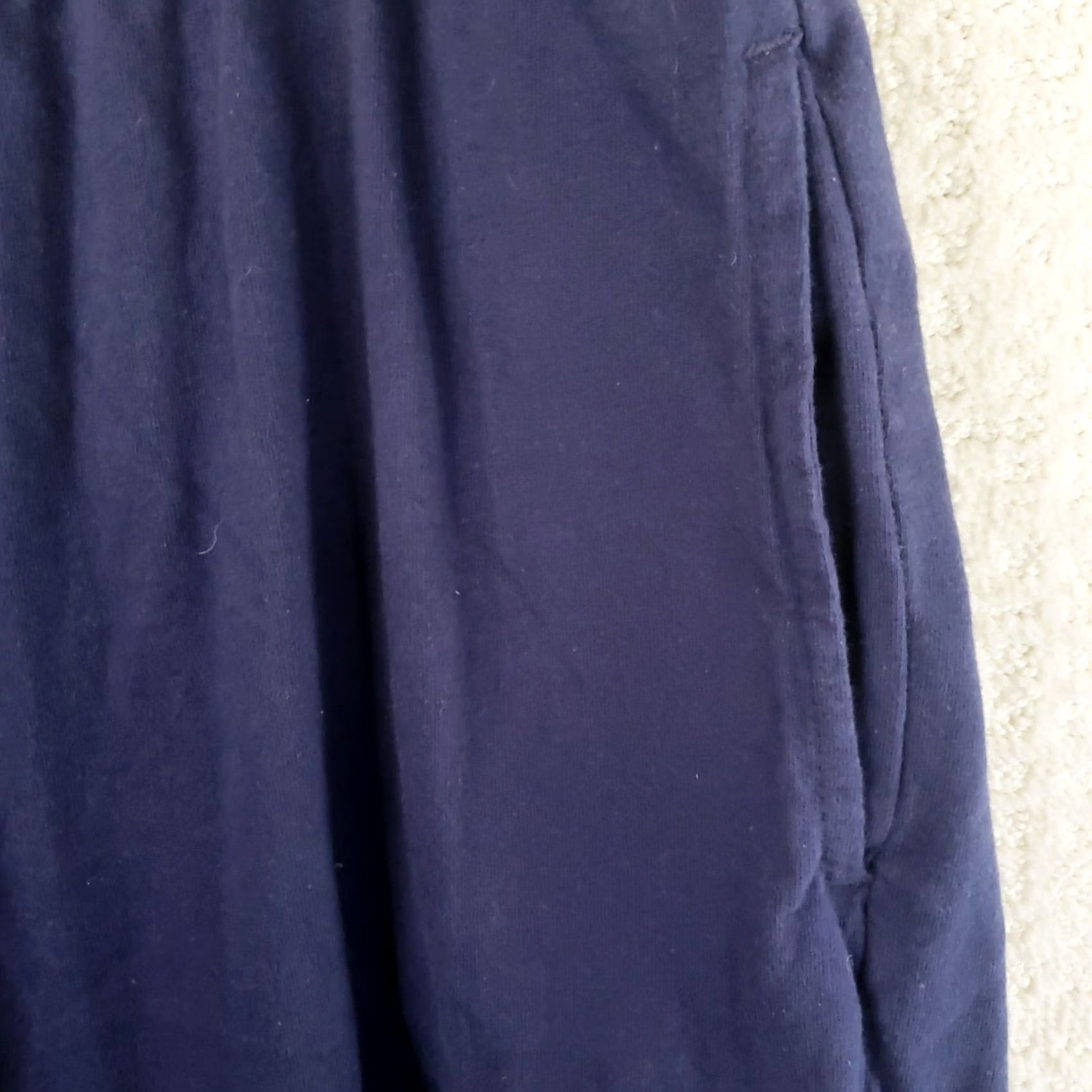 Vintage VINTAGE King Size 3XLT Big & Tall Men's Shorts Blue Drawstring Pocketed 13" Inseam Cotton Polyester Size US 39 - 5 Thumbnail