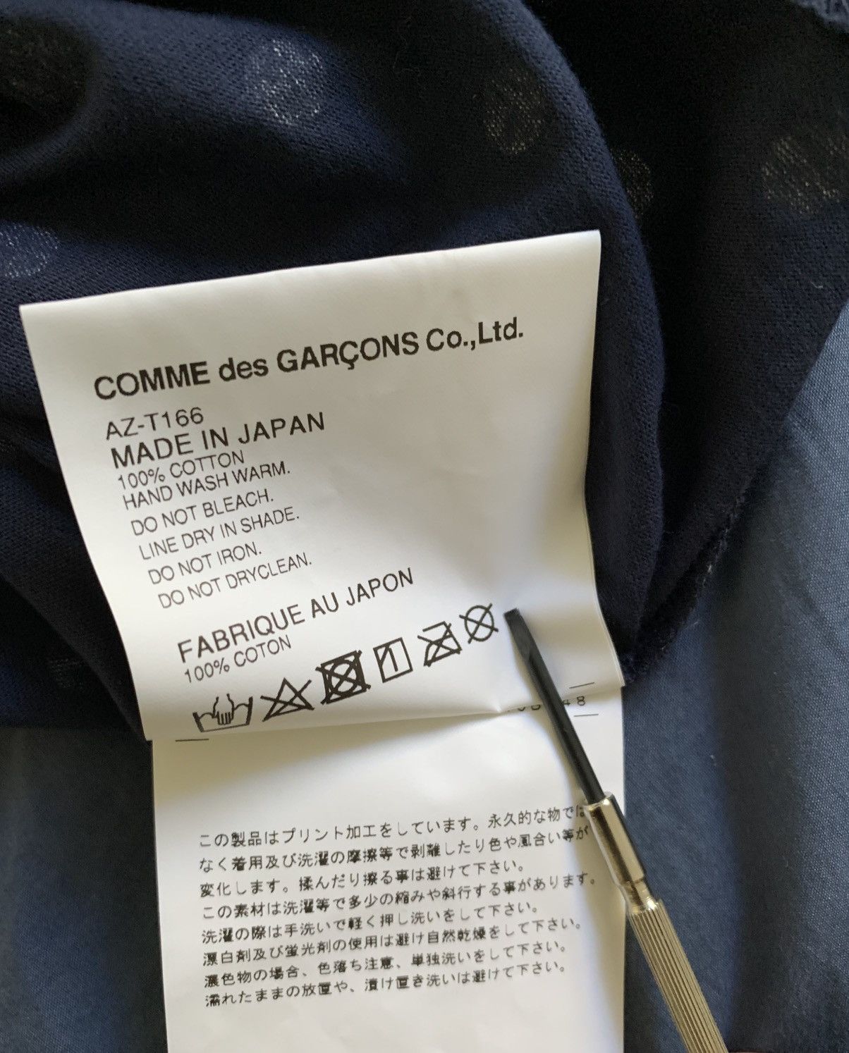 Comme des Garcons Comme DES Garcons PLAY Polka Dots Long Sleeve Shirt Size US XL / EU 56 / 4 - 5 Thumbnail