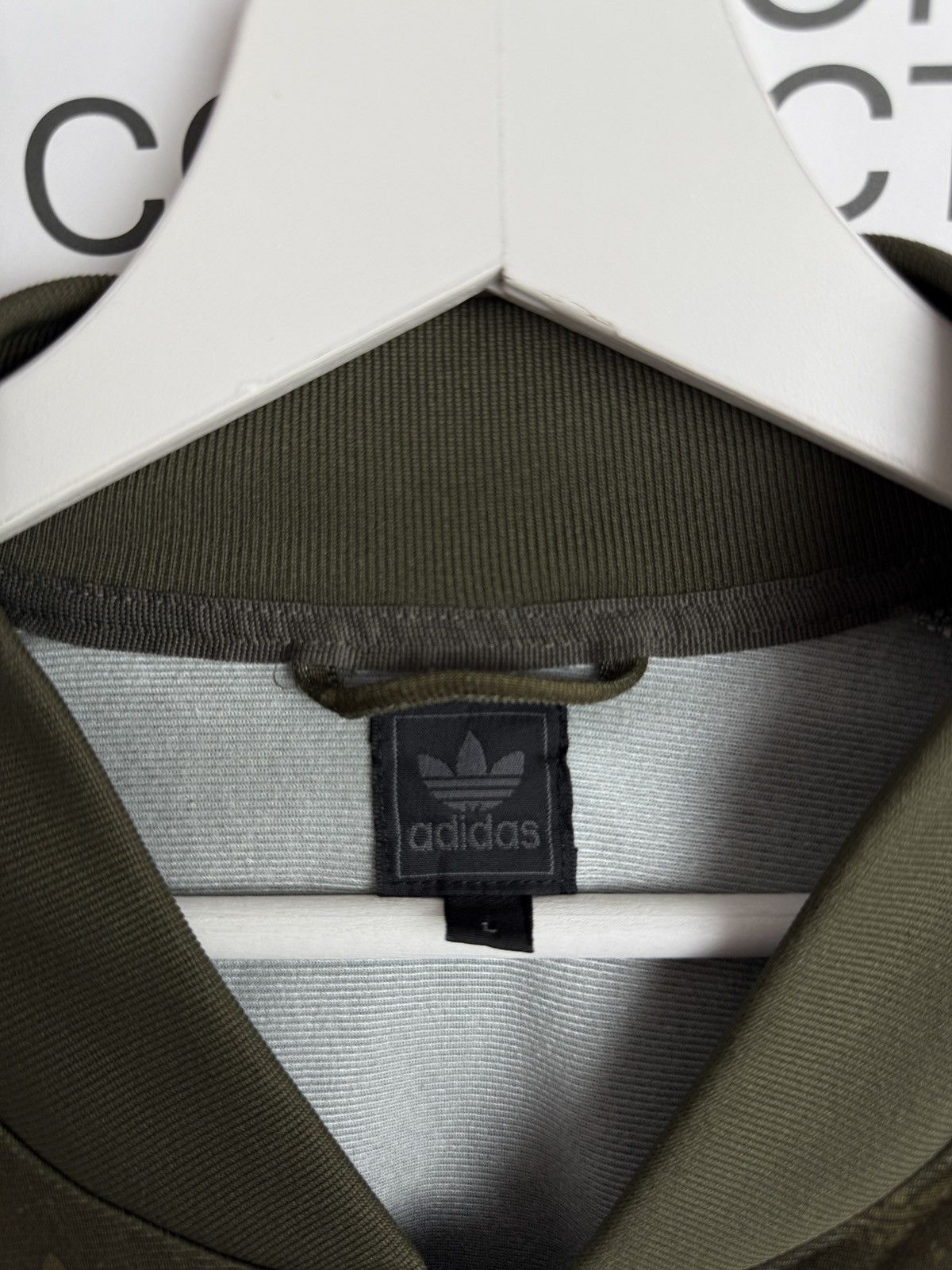 Adidas × Vintage Vintage y2k khaki Adidas firebird zip track jacket swaetshirt Size US L / EU 52-54 / 3 - 6 Thumbnail