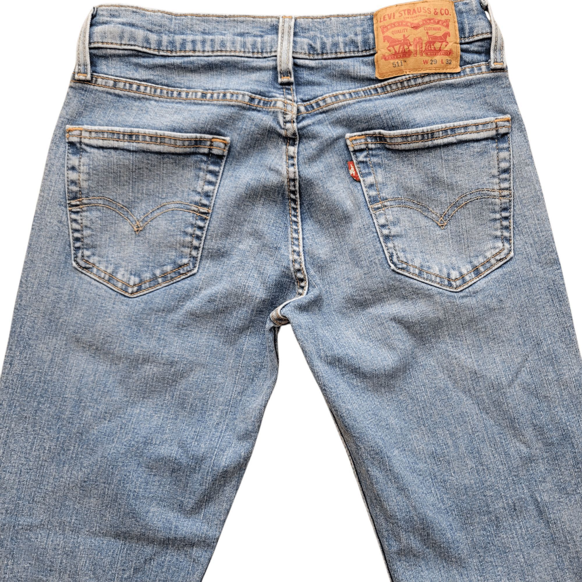 Levi's Levi's 511 Straight Jeans S29/32 Men's Excellent Condition Size US 29 - 7 Thumbnail