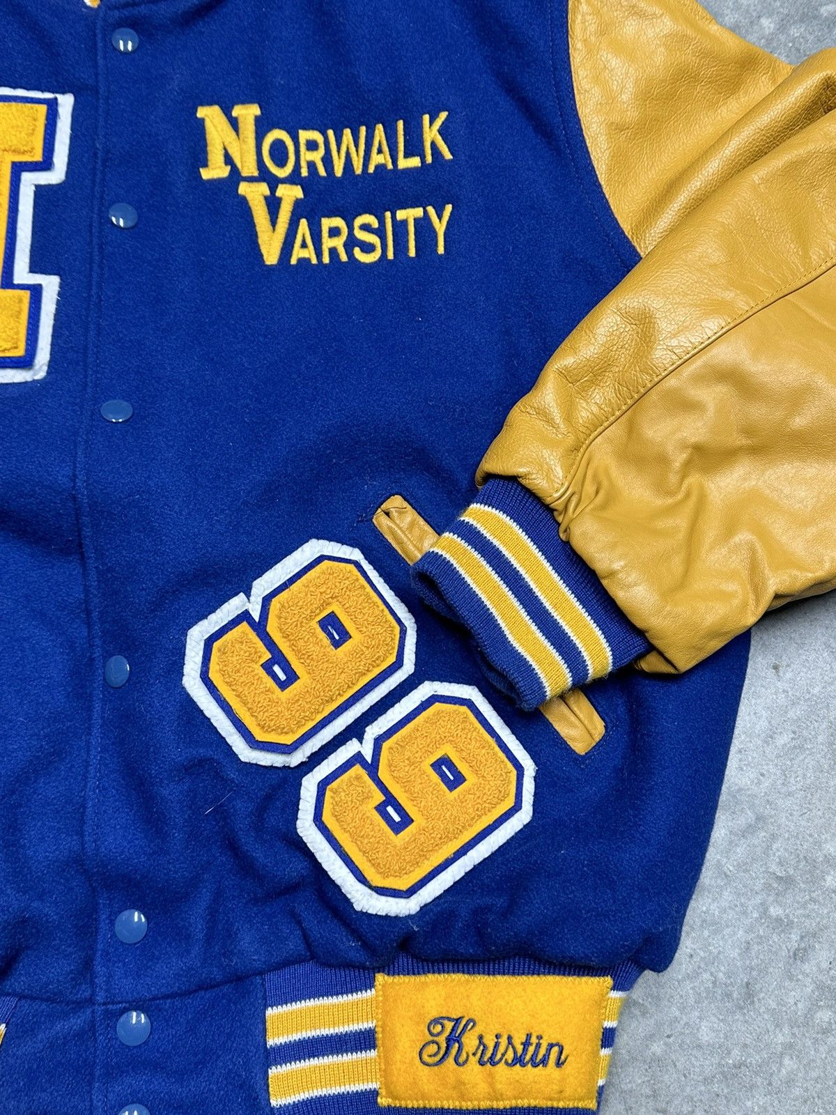 Vintage 1999 Varsity Jacket Size US XL / EU 56 / 4 - 2 Thumbnail