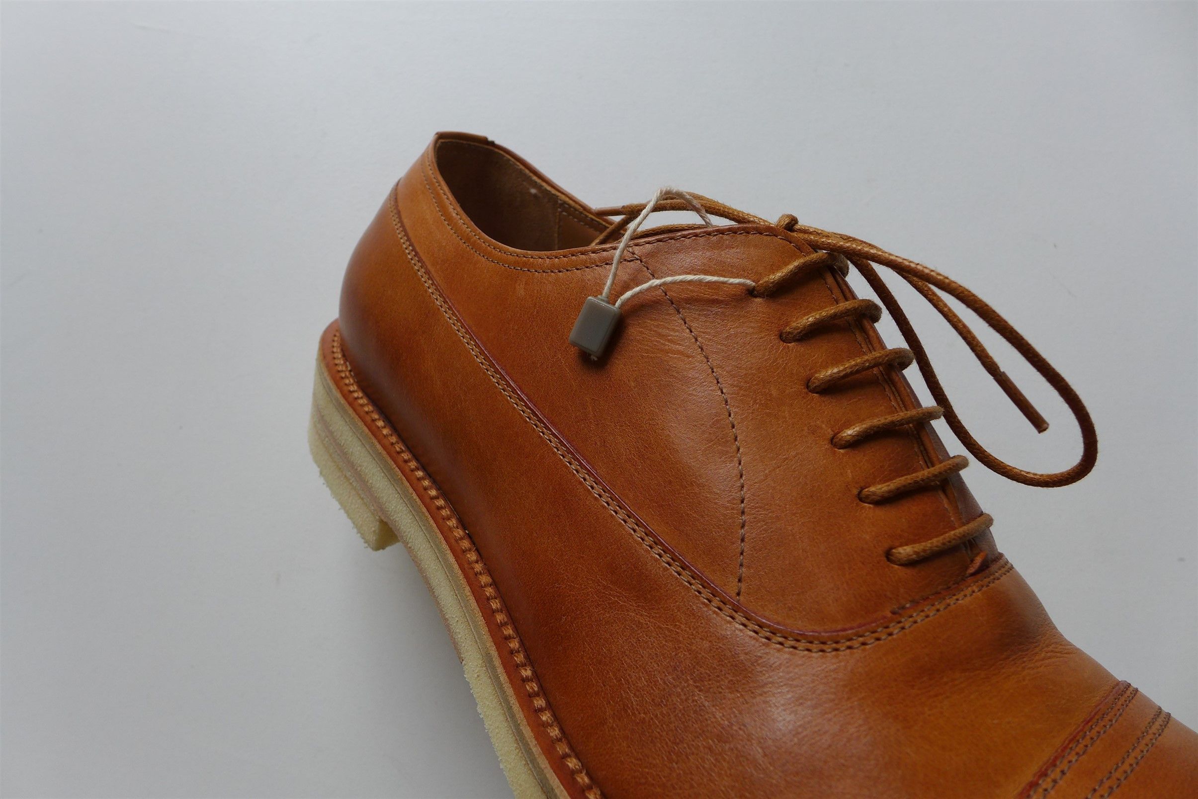 Maison Margiela Margiela Oxford Shoes - Vegetable Tanned Calf Leather Size US 8 / EU 41 - 12 Thumbnail