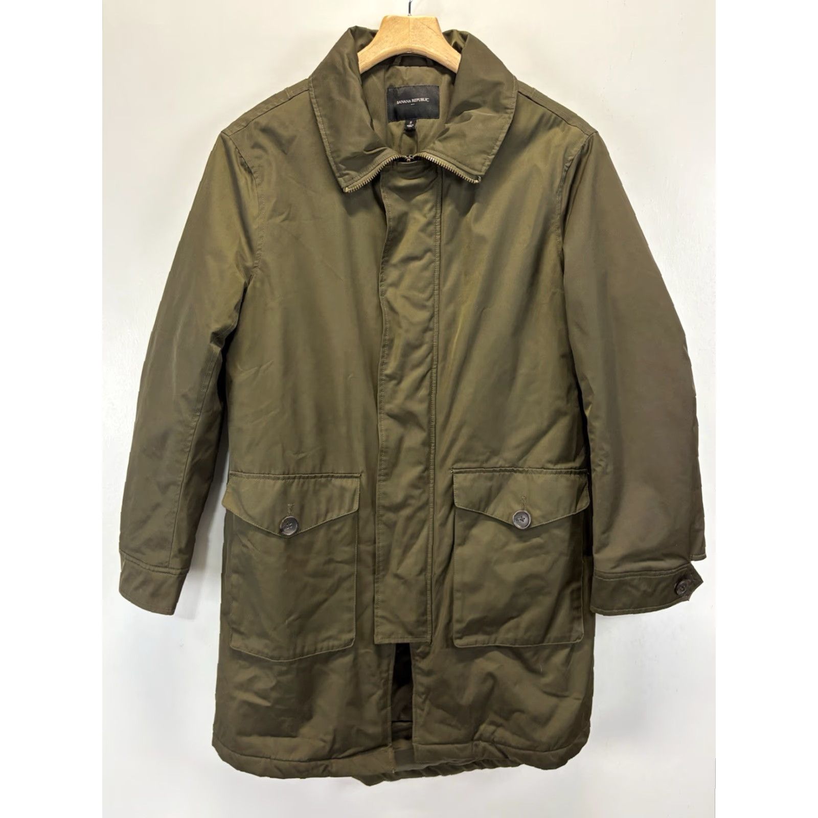 Banana Republic Banana Republic Field Jacket Men’s Small Army Green Chore Utility Insulated Size US S / EU 44-46 / 1 - 2 Thumbnail
