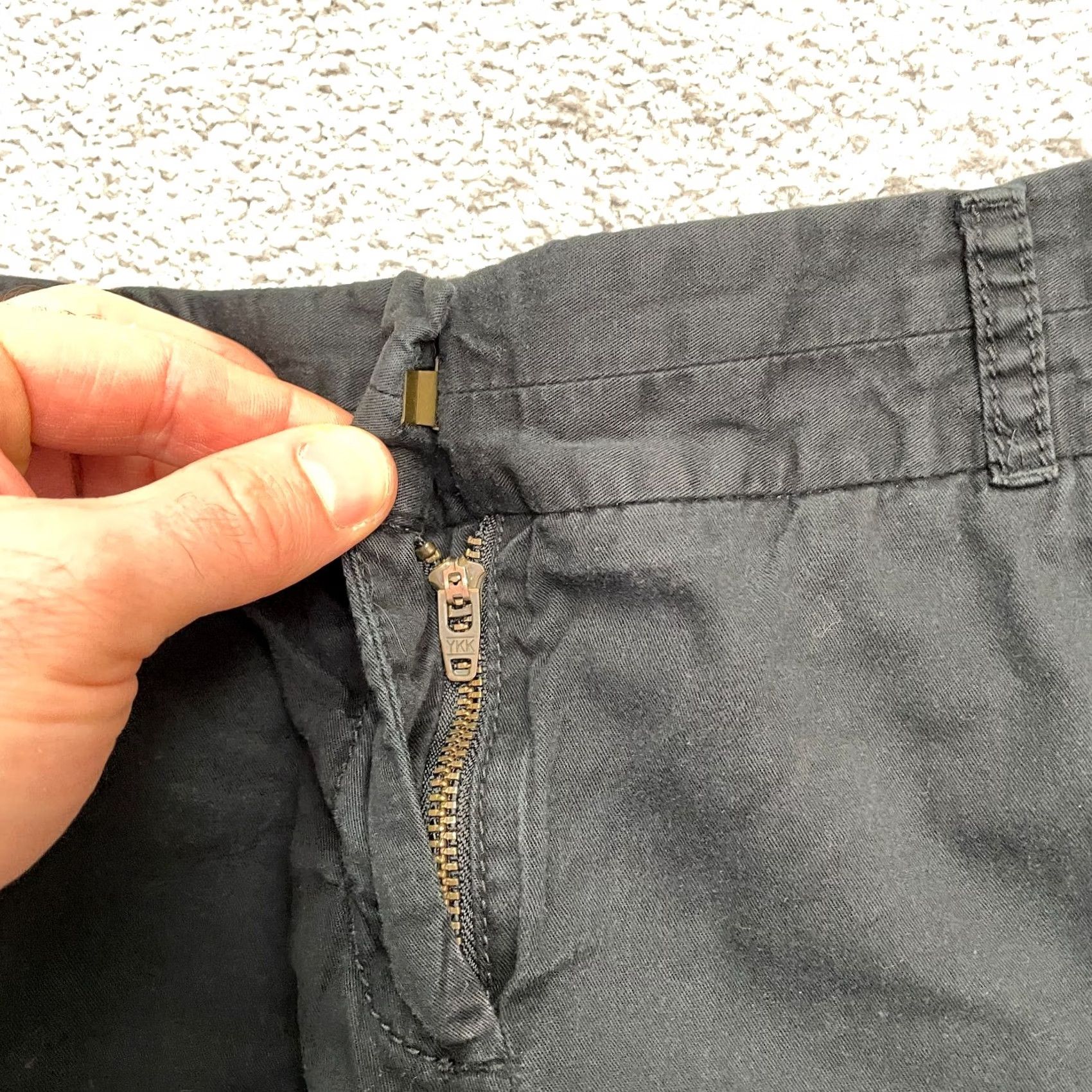 J.Crew VINTAGE J. Crew Chino Short Womens 00 Black Mid Size 24" / US 00 / IT 34 - 4 Thumbnail