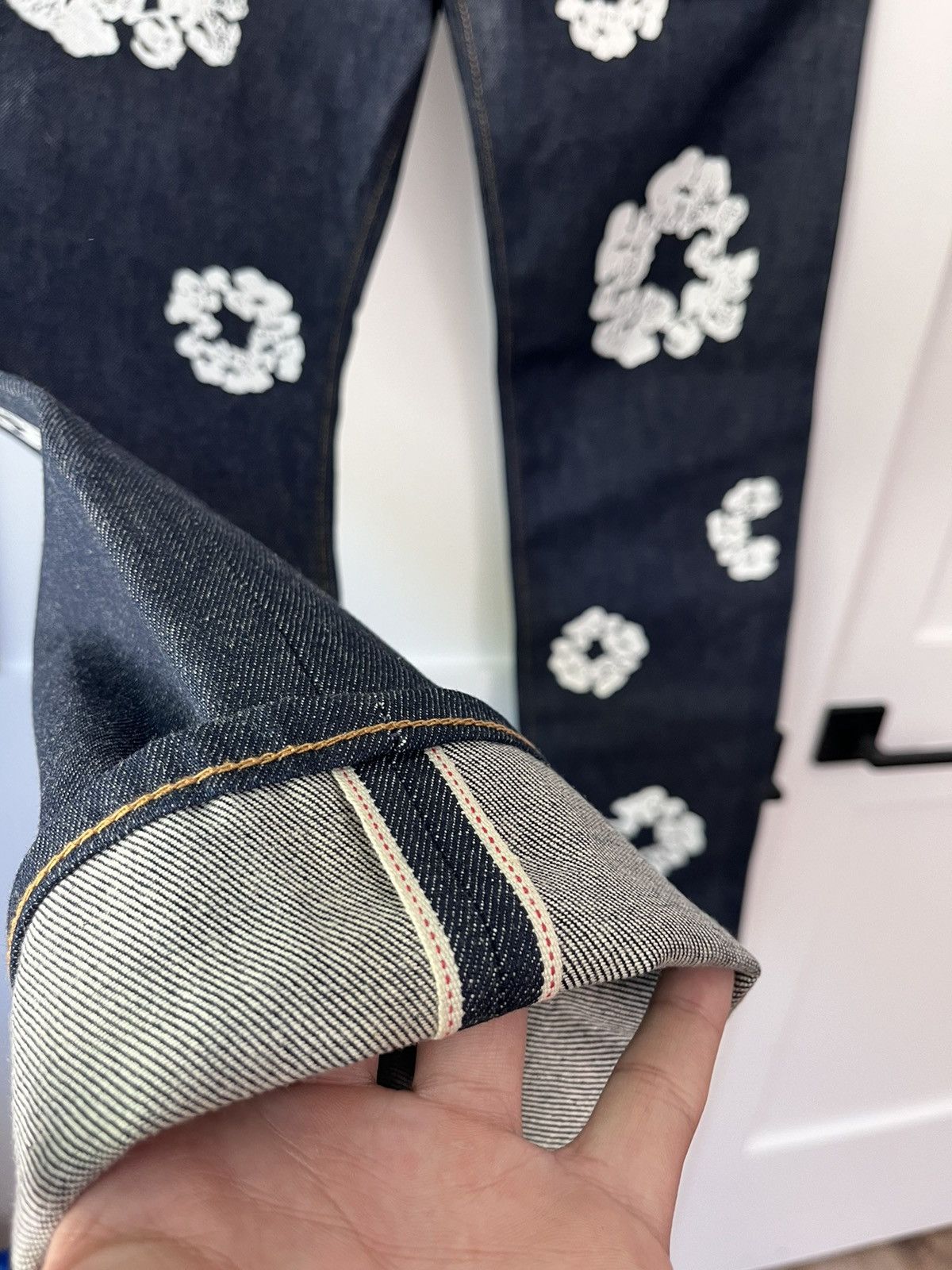 DENIM TEARS DENIM TEARS SELVEDGE DENIM Size US 33 - 7 Thumbnail