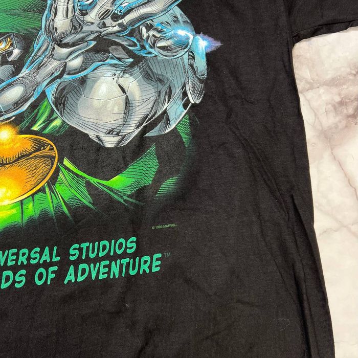 Marvel Comics Vintage 1999 NOS Doctor Doom T-Shirt Universal Studios L ...