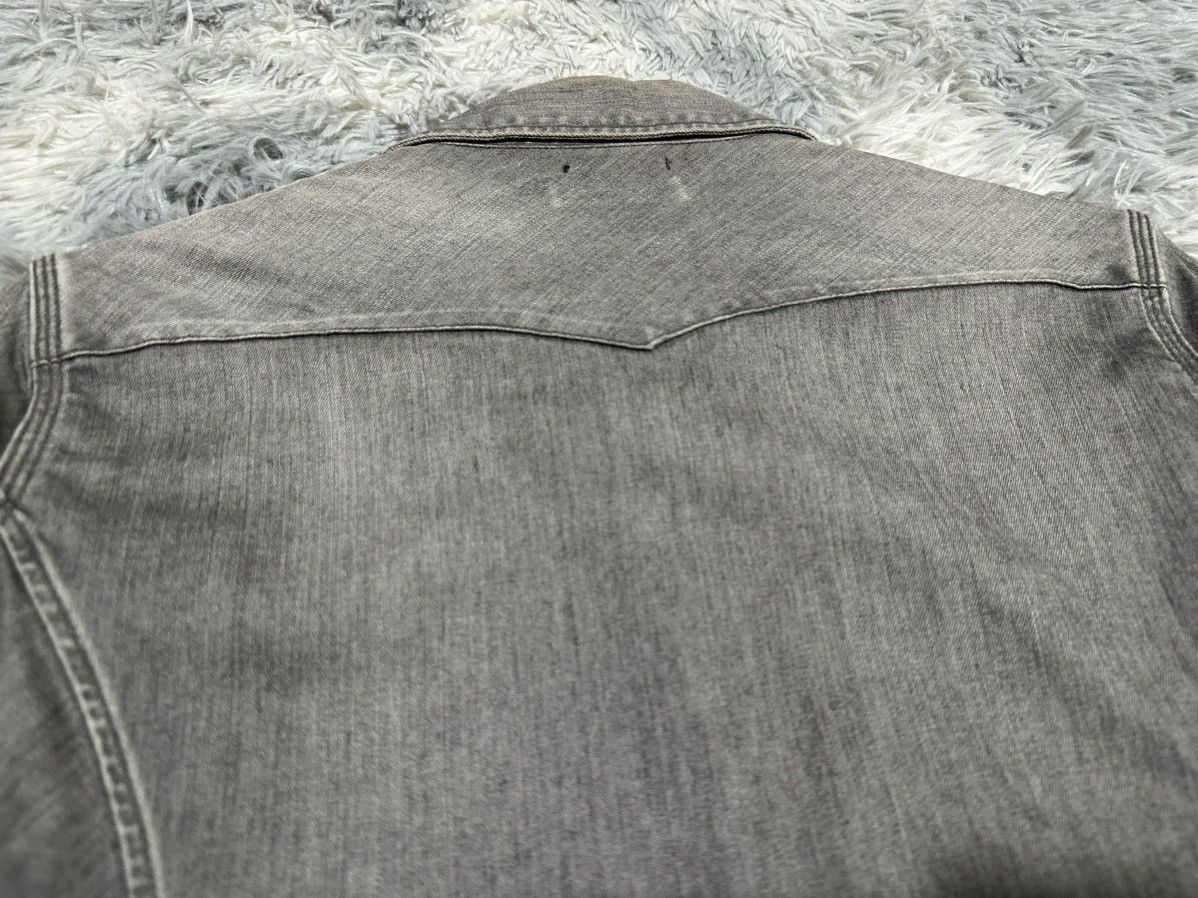 junhashimoto 🔥Y2K Archived Junhashimoto Western Shirt Washed Denim Size US M / EU 48-50 / 2 - 6 Thumbnail