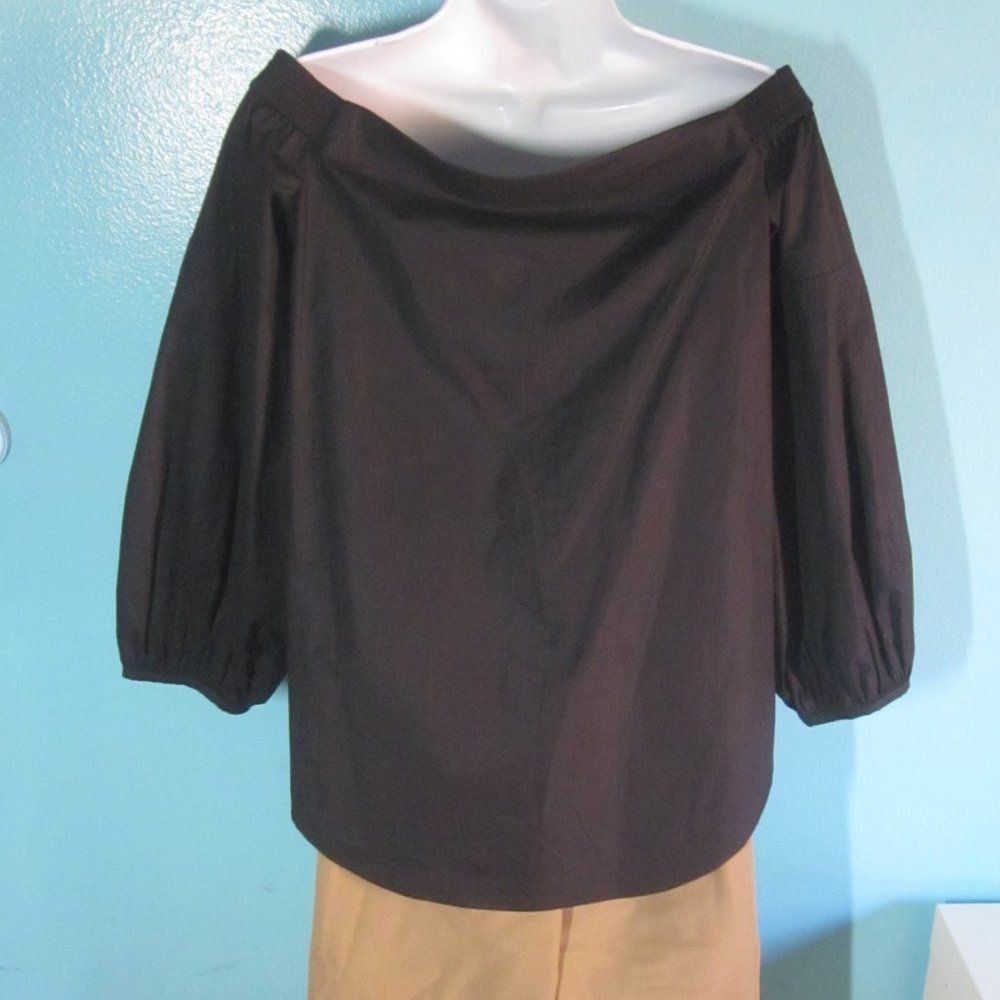 Other Saloni Cotton Off Shoulder Button Front Blouse Size 4 Size S / US 4 / IT 40 - 11 Thumbnail