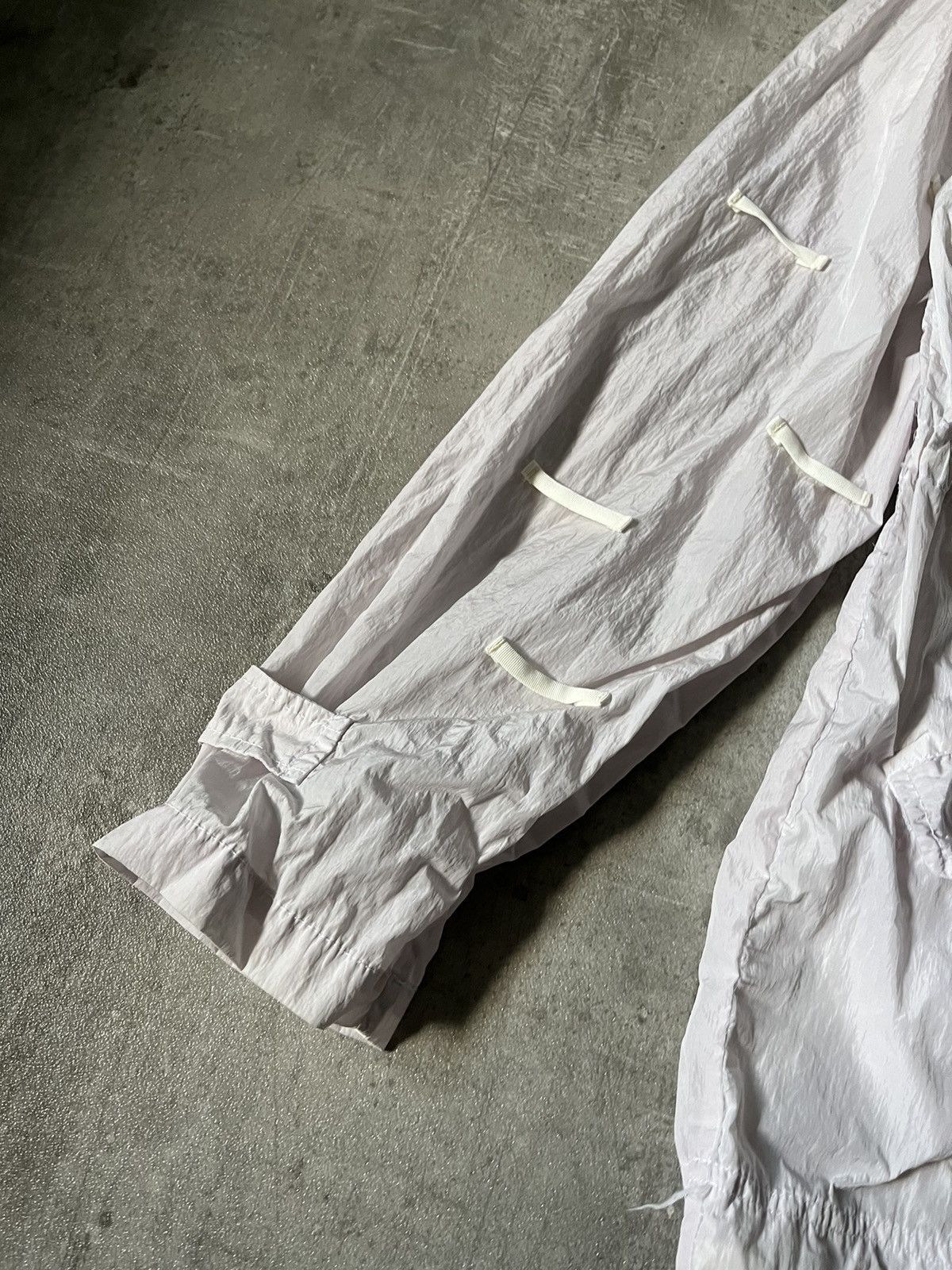 Our Legacy Our legacy nylon sweatshirt rare white Size US M / EU 48-50 / 2 - 2 Thumbnail