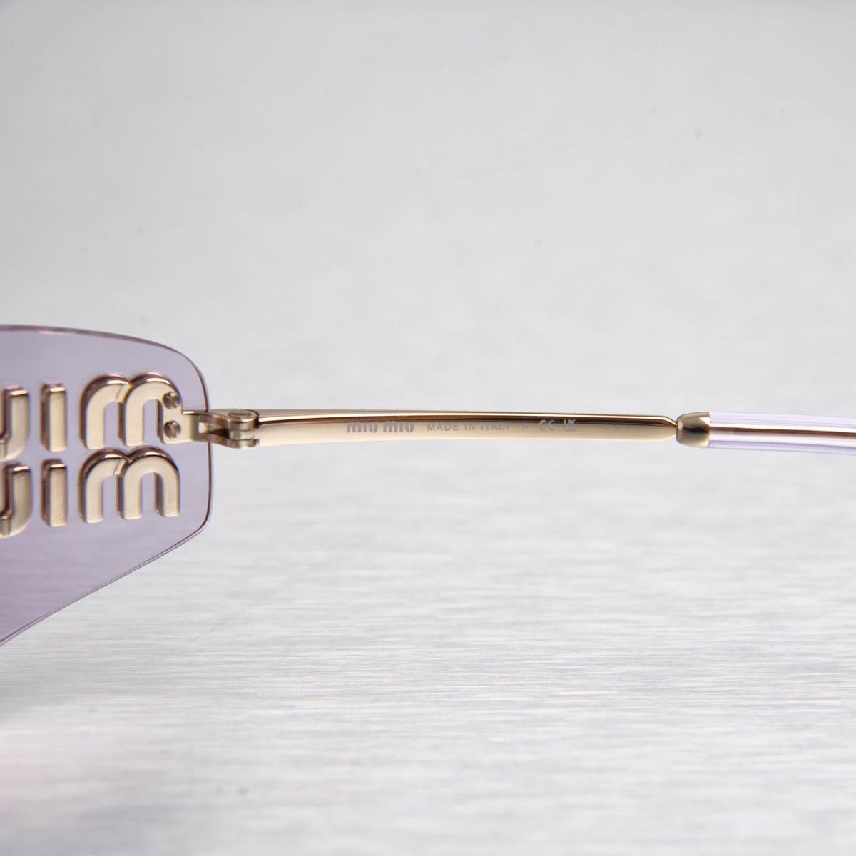 Miu Miu MIU MIU 0MU A51S ZVN90O SUNGLASSES Size ONE SIZE - 4 Thumbnail