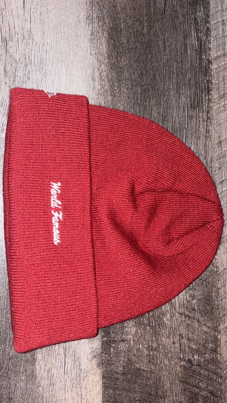 Supreme Supreme Box Logo Beanie Red Size ONE SIZE - 2 Thumbnail