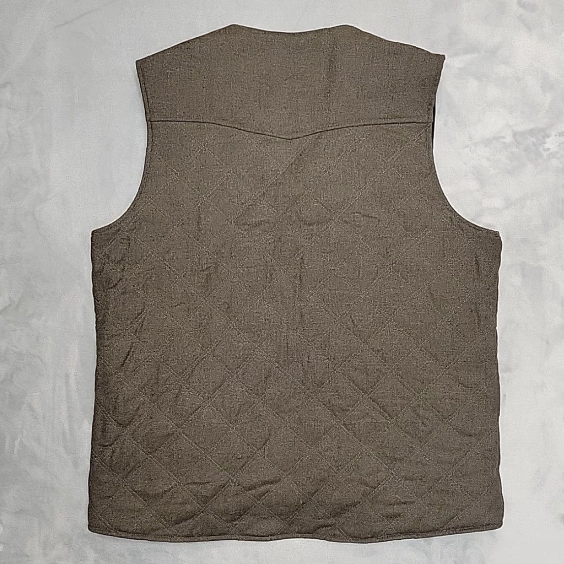 Vintage VINTAGE Schnee's Vest Mens L Black Wool Reversible Bozeman Montana Western Full Zip Size US L / EU 52-54 / 3 - 4 Thumbnail
