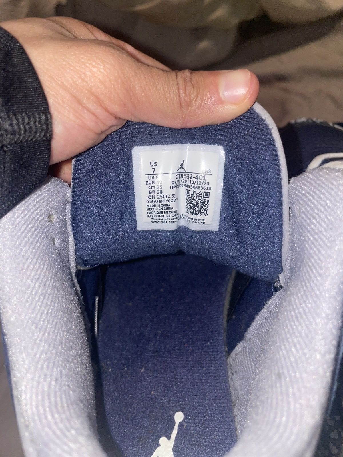 Jordan Brand × Nike Jordan 3 Georgetown Size US 7 / EU 40 - 6 Thumbnail