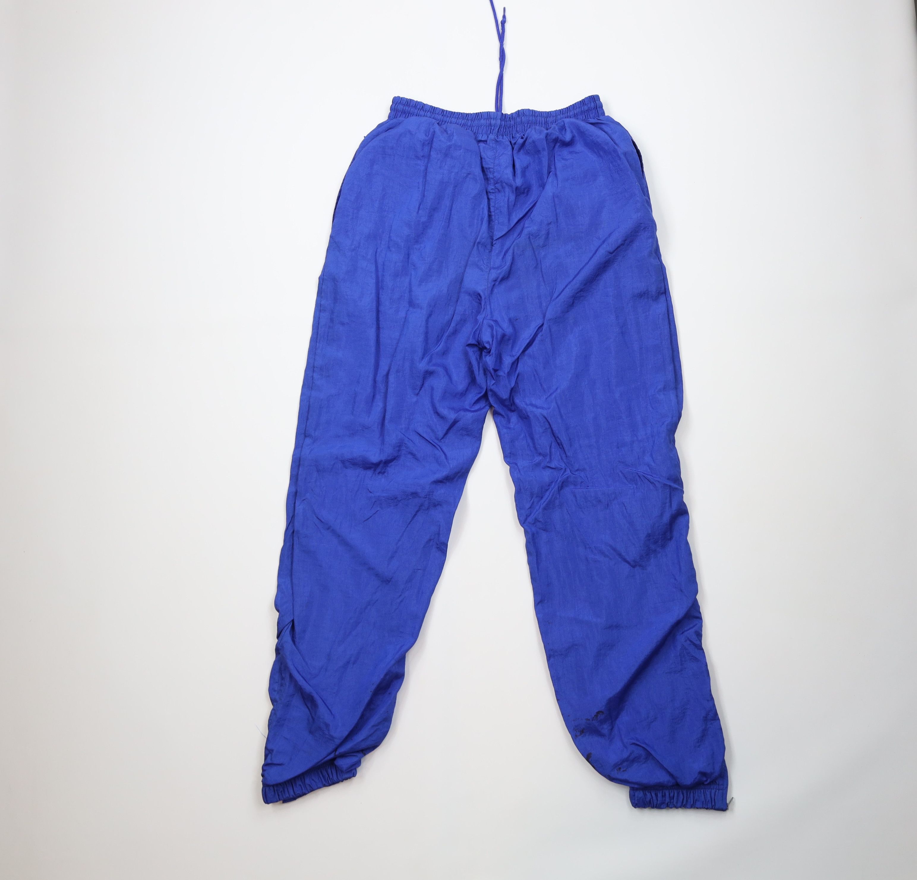 Vintage Vintage 90s Streetwear Blank Lined Windbreaker Joggers Pants Size US 36 / EU 52 - 11 Thumbnail