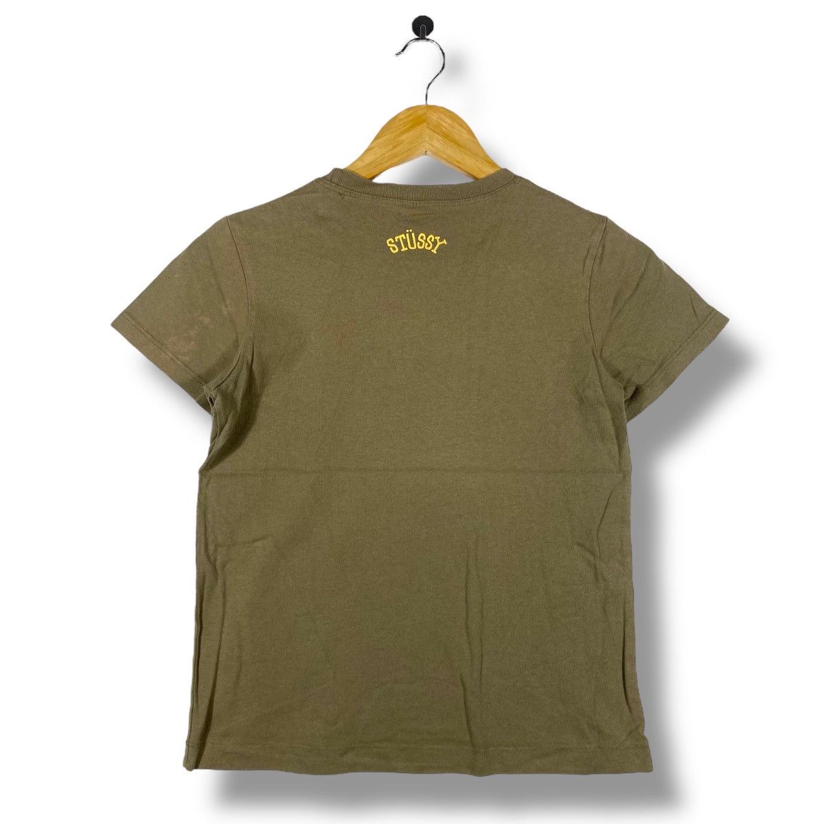 Stussy Vintage 00's STUSSY Big Logo Graphic Women Tops Tee Shirt Size S / US 4 / IT 40 - 5 Thumbnail