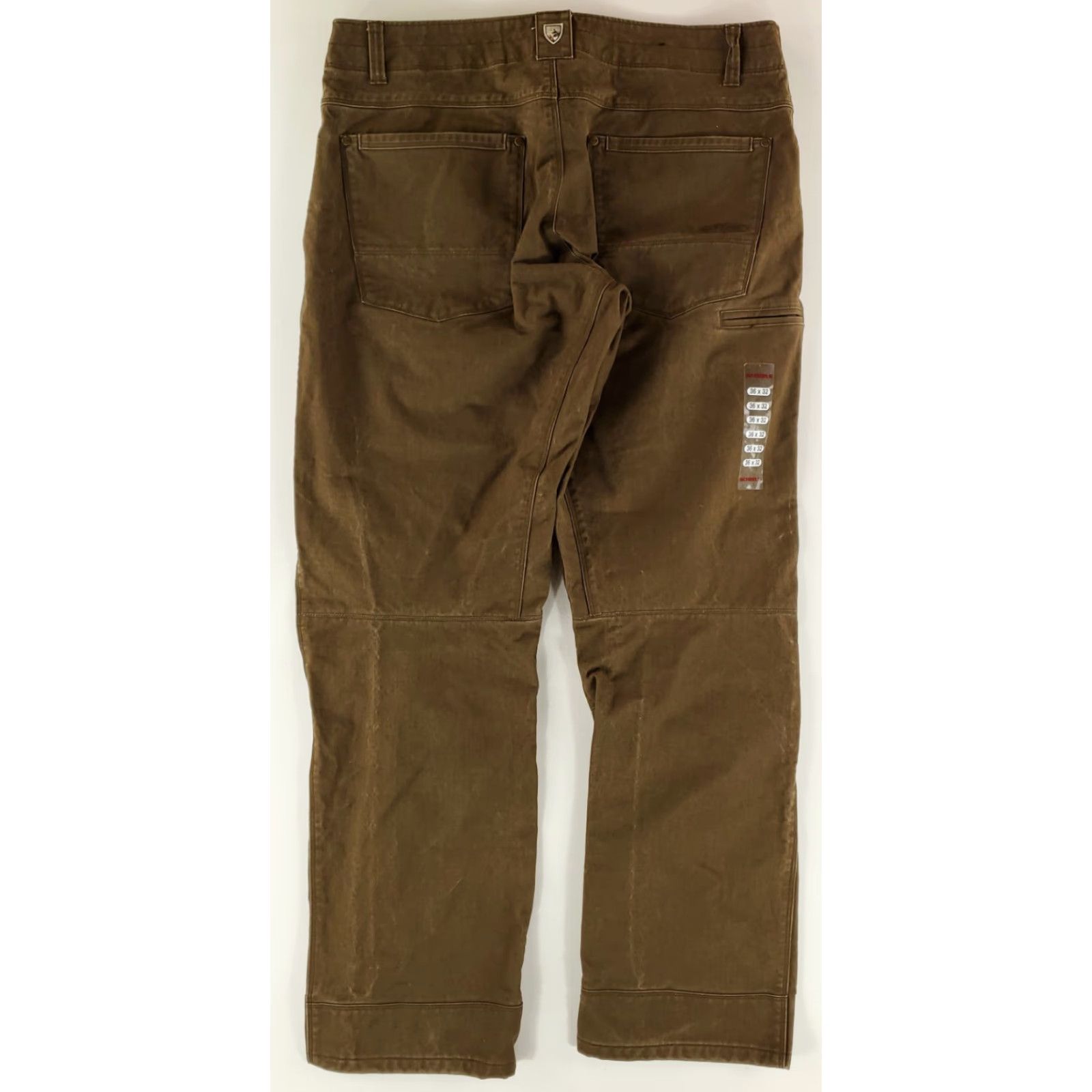 Vintage VINTAGE KÜHL Rydr Pants Brown 36x32 Mens NWT Patina Dye Hiking Brown Size US 36 / EU 52 - 5 Thumbnail