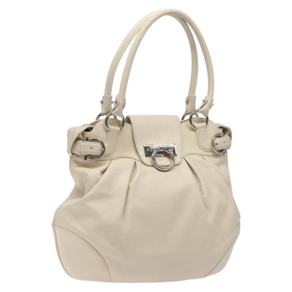 Salvatore Ferragamo Salvatore Ferragamo Gancini Shoulder Bag Leather Size ONE SIZE - 1 Thumbnail
