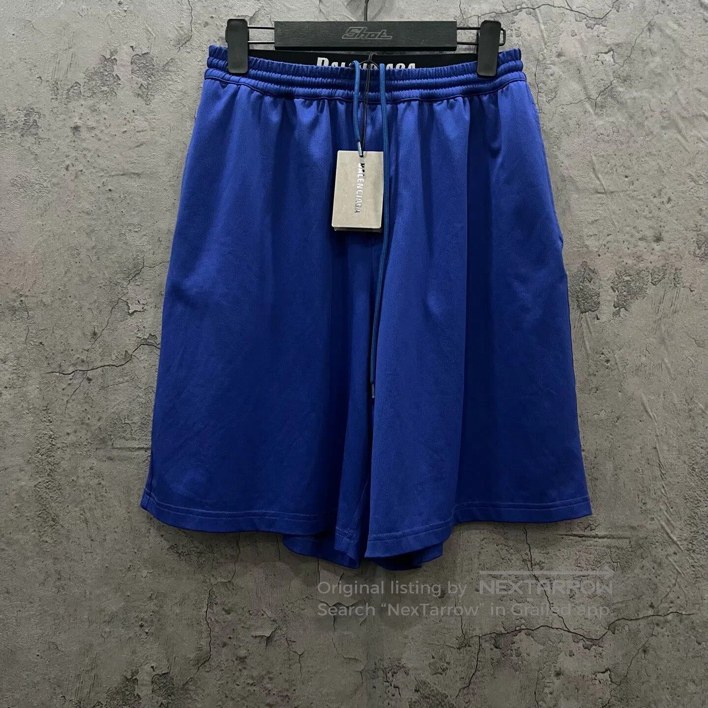 Balenciaga Balenciaga size XS Blue Sports Shorts| Size US 27 - 1 Thumbnail