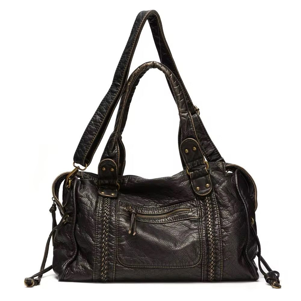 Vintage Vintage Pu Leather Hobo Shoulder Bag Size ONE SIZE - 2 Thumbnail