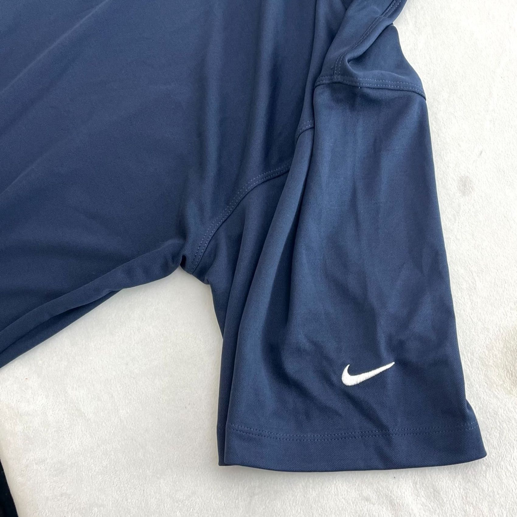Nike Nike Golf Dri-Fit Mens L Navy Short Sleeve Polo Shirt Casual Sports New Size US L / EU 52-54 / 3 - 4 Thumbnail