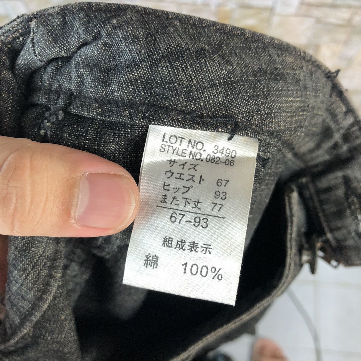 Japanese Brand Style Basic Black vintage Cargo casual Pants #A1141 Size 26" / US 2 / IT 38 - 19 Thumbnail