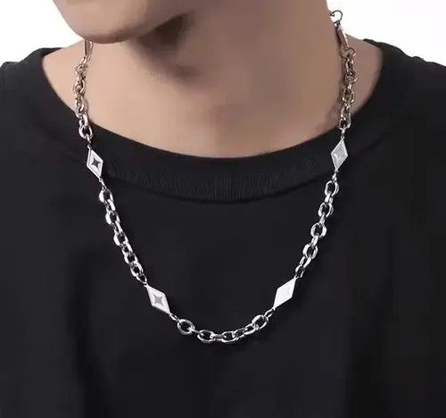Japanese Brand × Jewelry Fashion hip hop titanium steel necklace aesthetic Size ONE SIZE - 4 Thumbnail