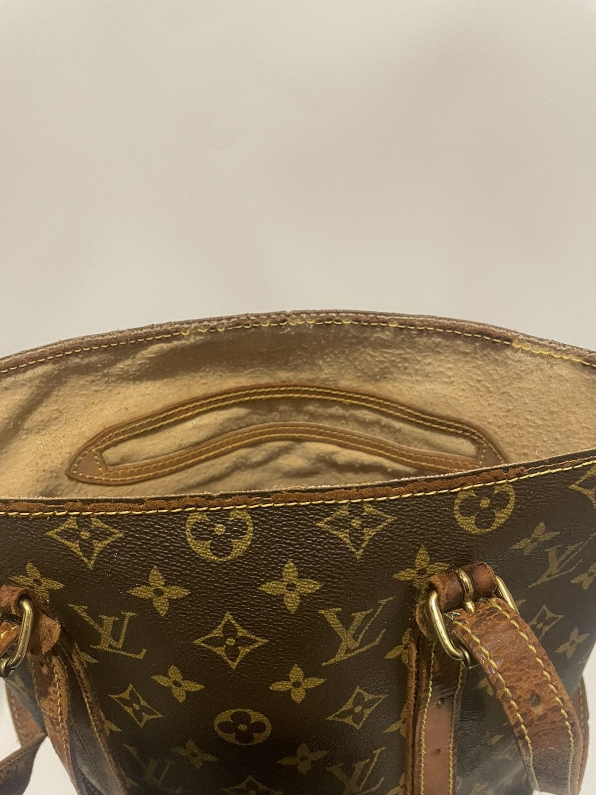Louis Vuitton Louis Vuitton Bucket "GM" Monogram originale vintage 1998 Size ONE SIZE - 18 Thumbnail
