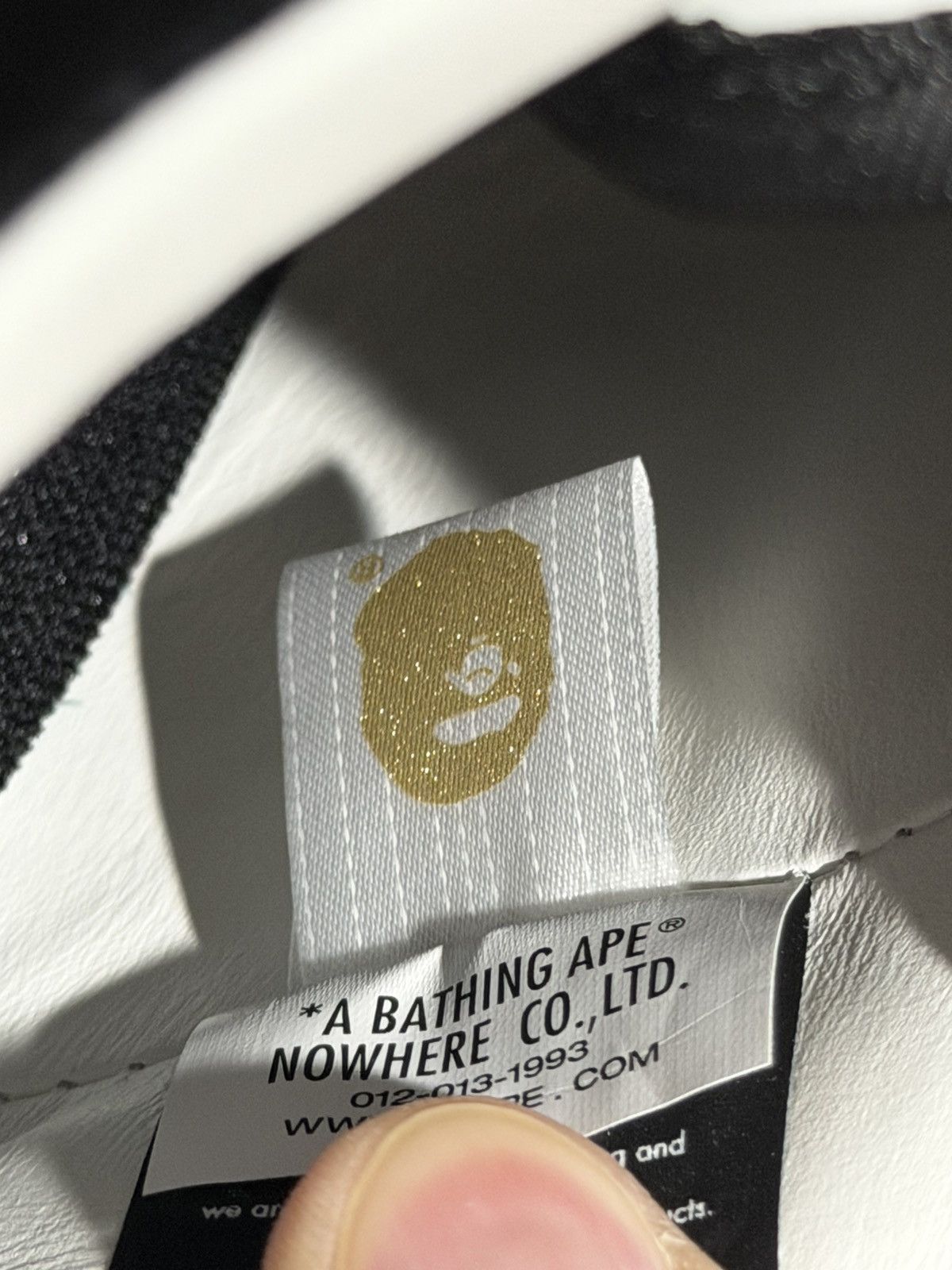 Bape A Bathing Ape Bapesta Patent Leather Black/White Sneaker Size US 9.5 / EU 42-43 - 11 Thumbnail