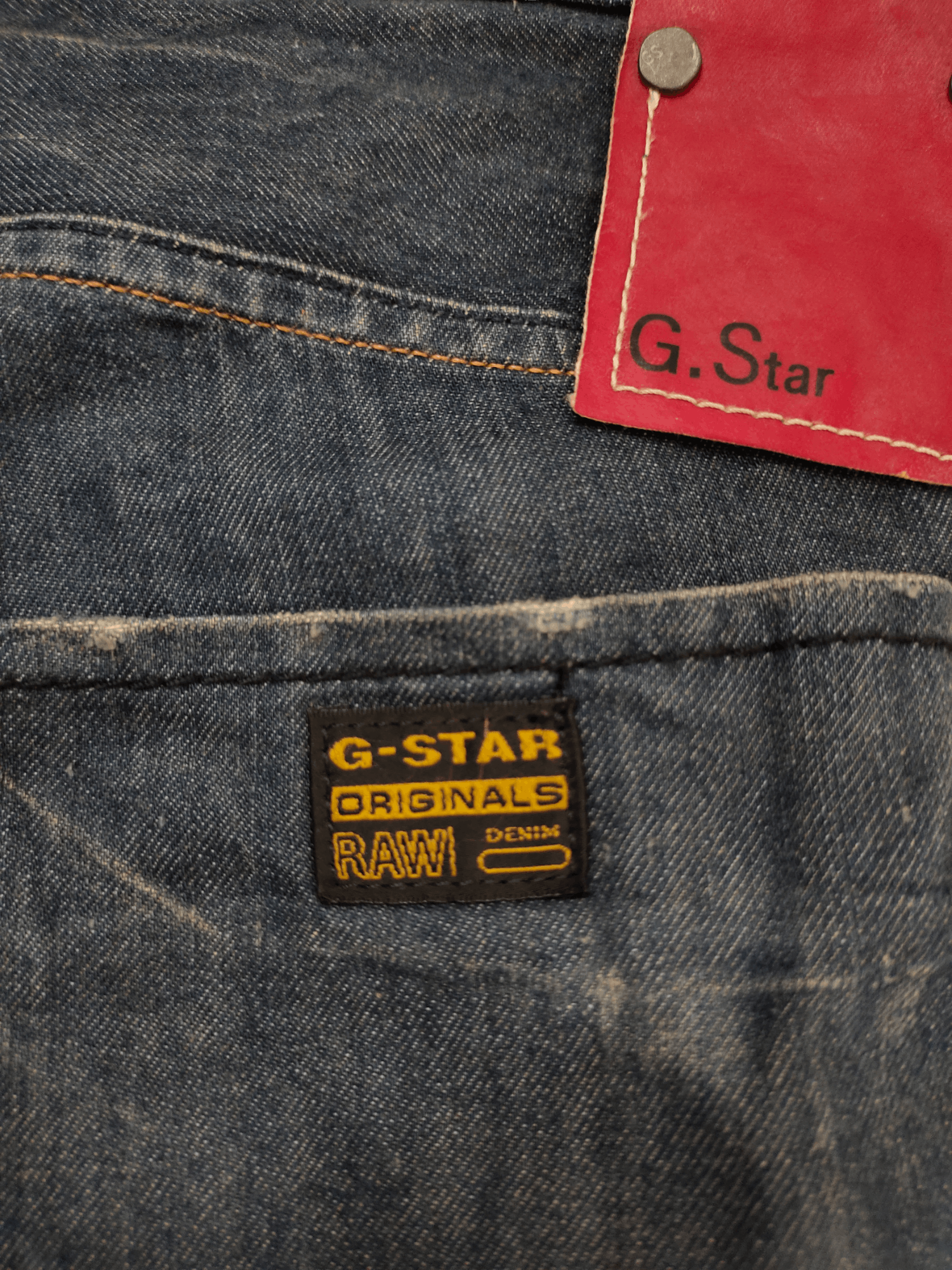 G-Star Loose Jeans G-Star Raw Distress Denim Wide Leg Y2k Size US 33 - 16 Thumbnail